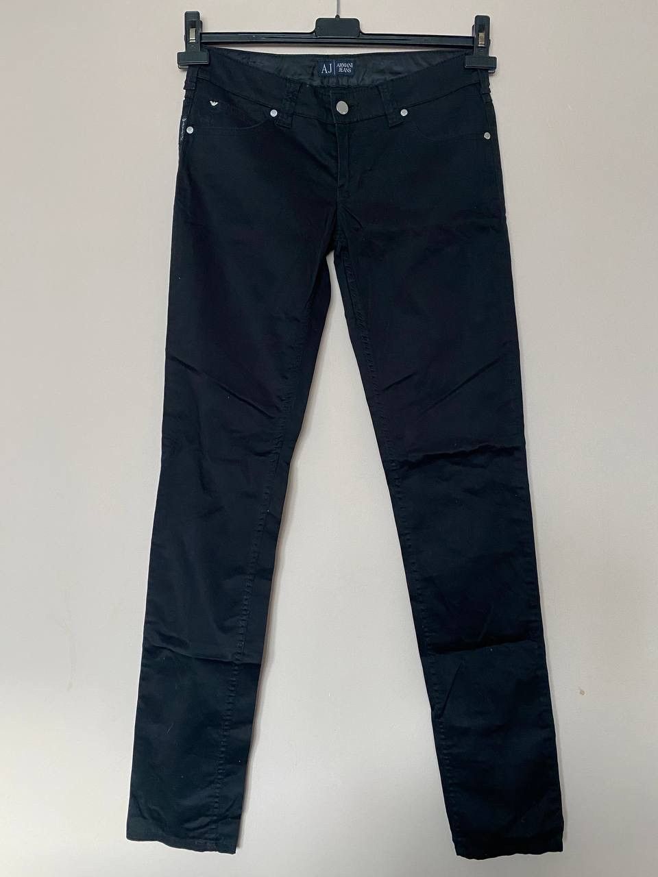 Armani × Vintage 📌 Armani Jeans metal logo Denim Jeans Skinny Womenswear Size 27" / US 4 / IT 40 - 1 Thumbnail