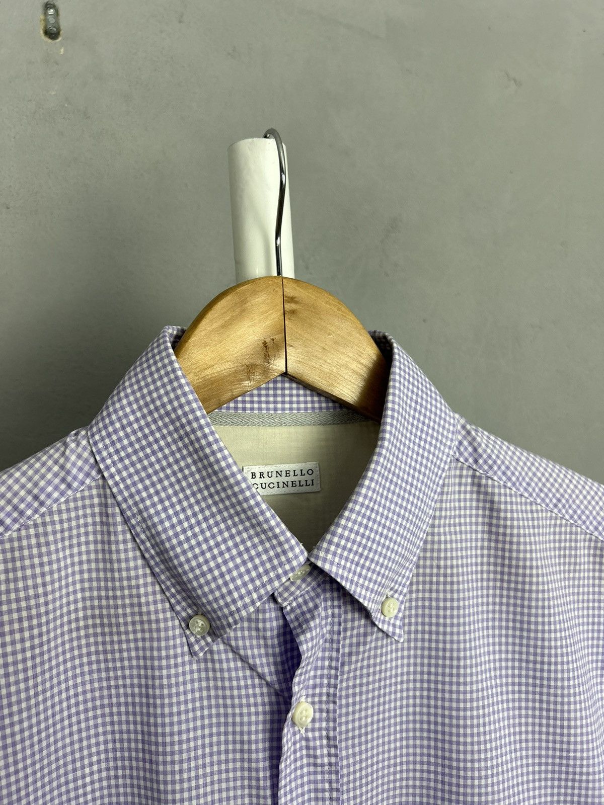 Brunello Cucinelli Brunello Cucinelli cotton shirt mens size-S Size US S / EU 44-46 / 1 - 4 Thumbnail