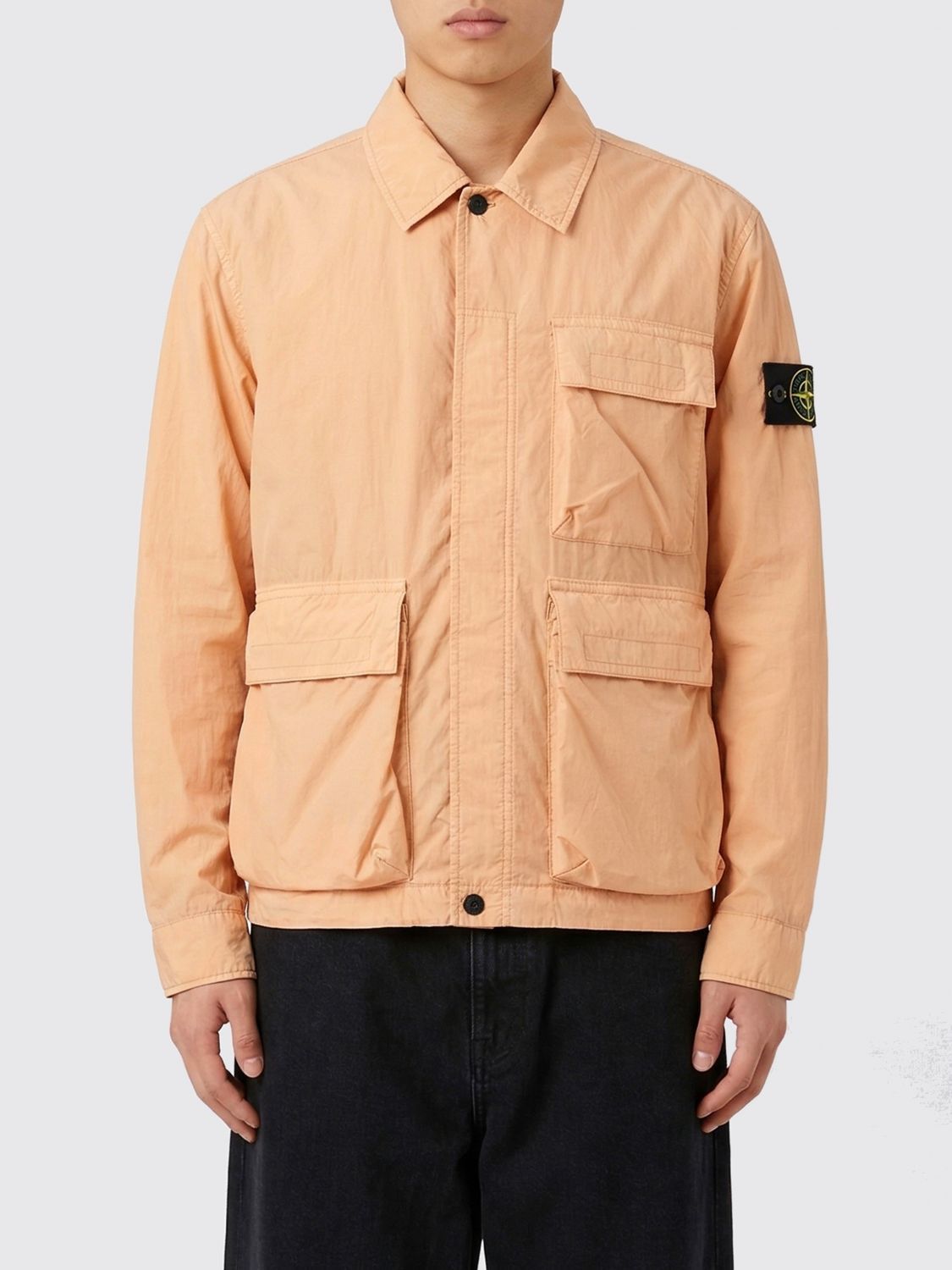 Stone Island Stone Island Jacket Men Pink Size US L / EU 52-54 / 3 - 1 Thumbnail