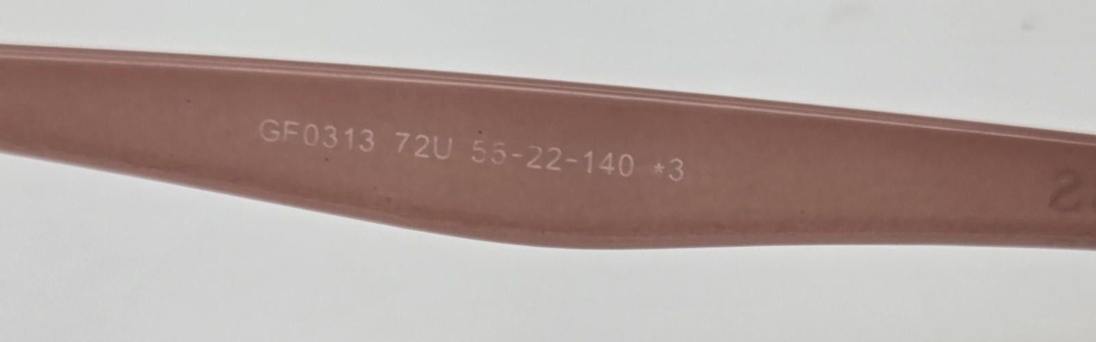 Guess Guess GF0313 72U Women's Rose Gold Sunglasses 55-22-140 Size ONE SIZE - 6 Thumbnail
