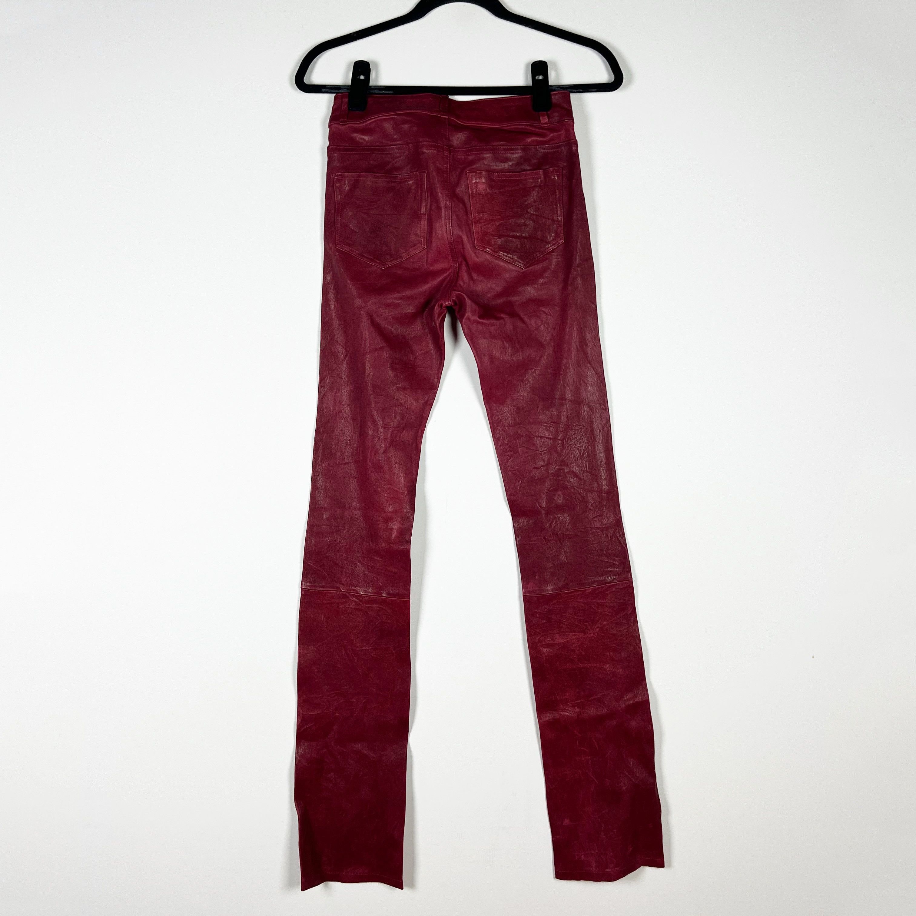 Paige NEW Paige Constance Leather Skinny Split Size 25" / US 0 / IT 36 - 4 Thumbnail