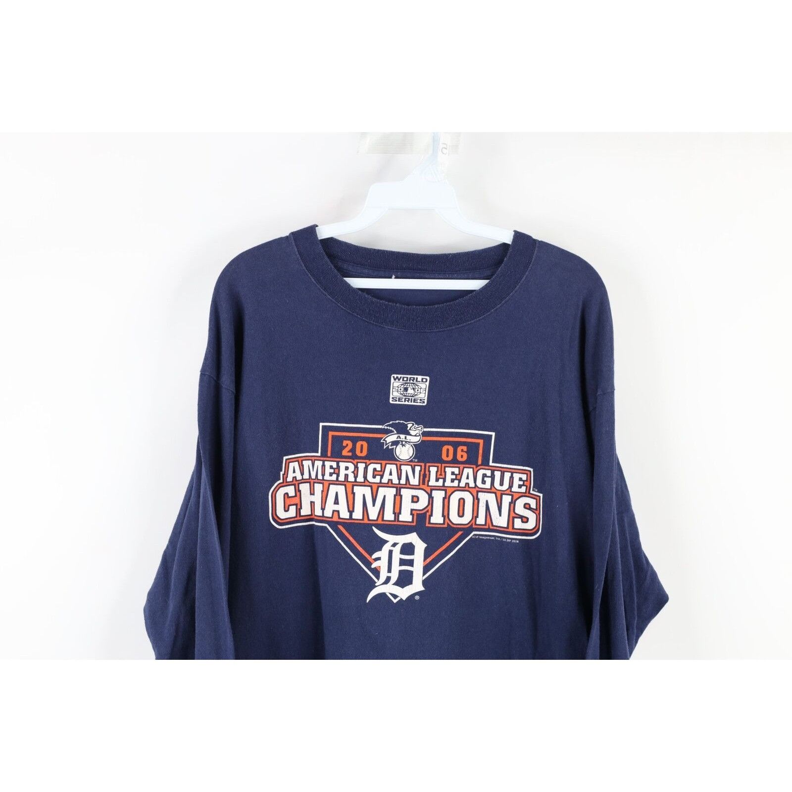 Vintage Vintage Faded 2006 World Series Detroit Tigers T-Shirt Size US M / EU 48-50 / 2 - 2 Thumbnail