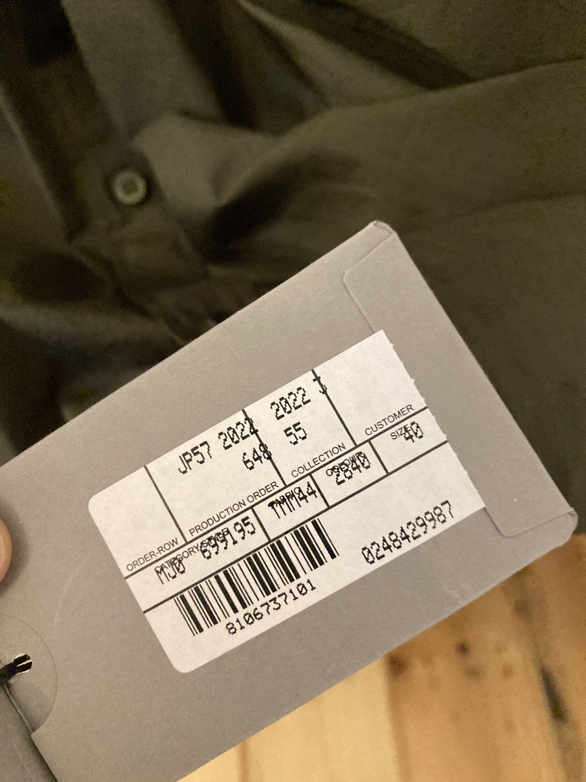Balenciaga BNWT Mens Trompe Loeil oversized button up ss shirt Size US L / EU 52-54 / 3 - 6 Thumbnail