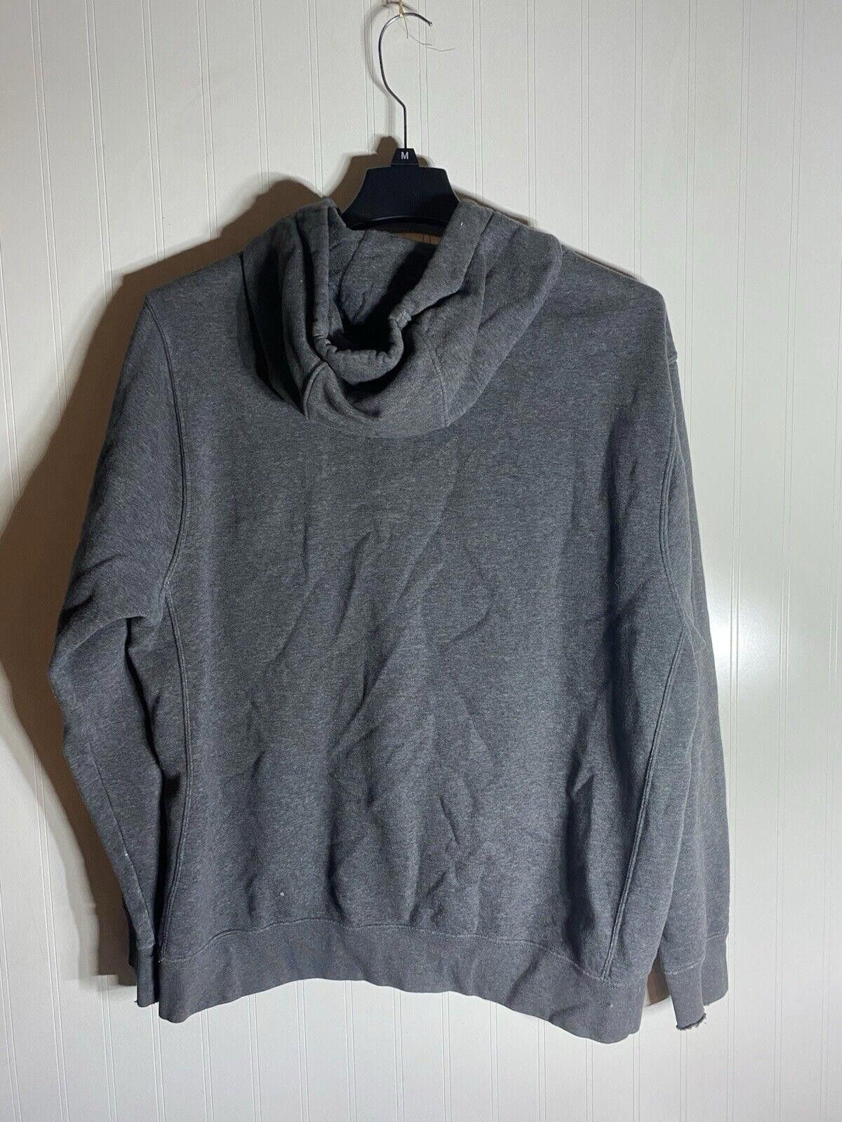 Nike NIKE Just Do It Long Sleeve Hoodie Grey Mens Large Size US 34 / EU 50 - 2 Thumbnail