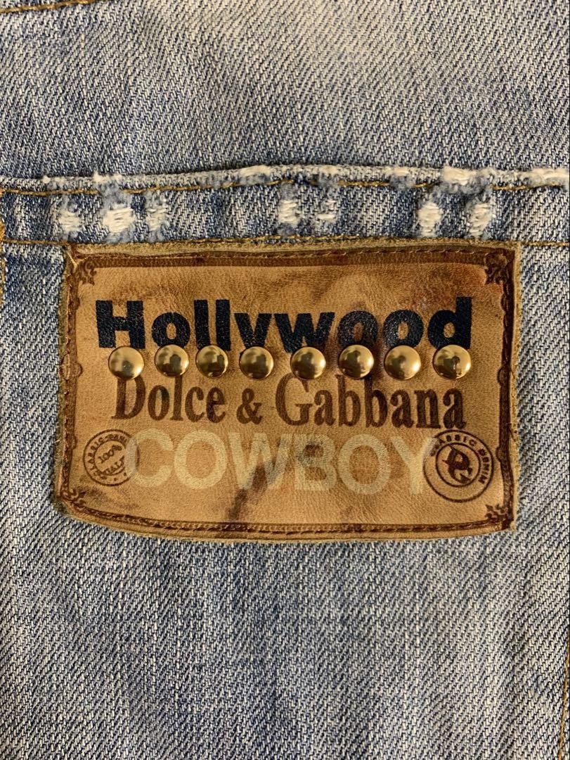 Dolce & Gabbana 06 Runway Dolce & Gabbana Hollywood Cowboy Denim Size US 30 / EU 46 - 6 Thumbnail
