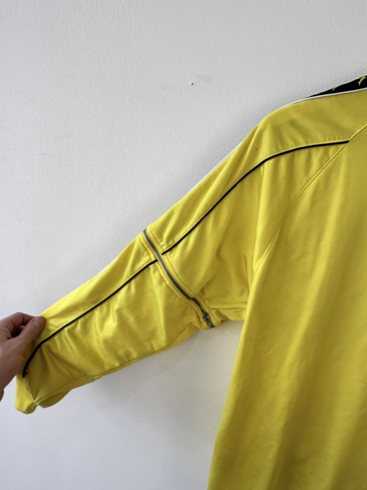Kappa Vintage 90s Kappa Banda Track Jacket Yellow Medium Logo Tape Size US M / EU 48-50 / 2 - 18 Thumbnail