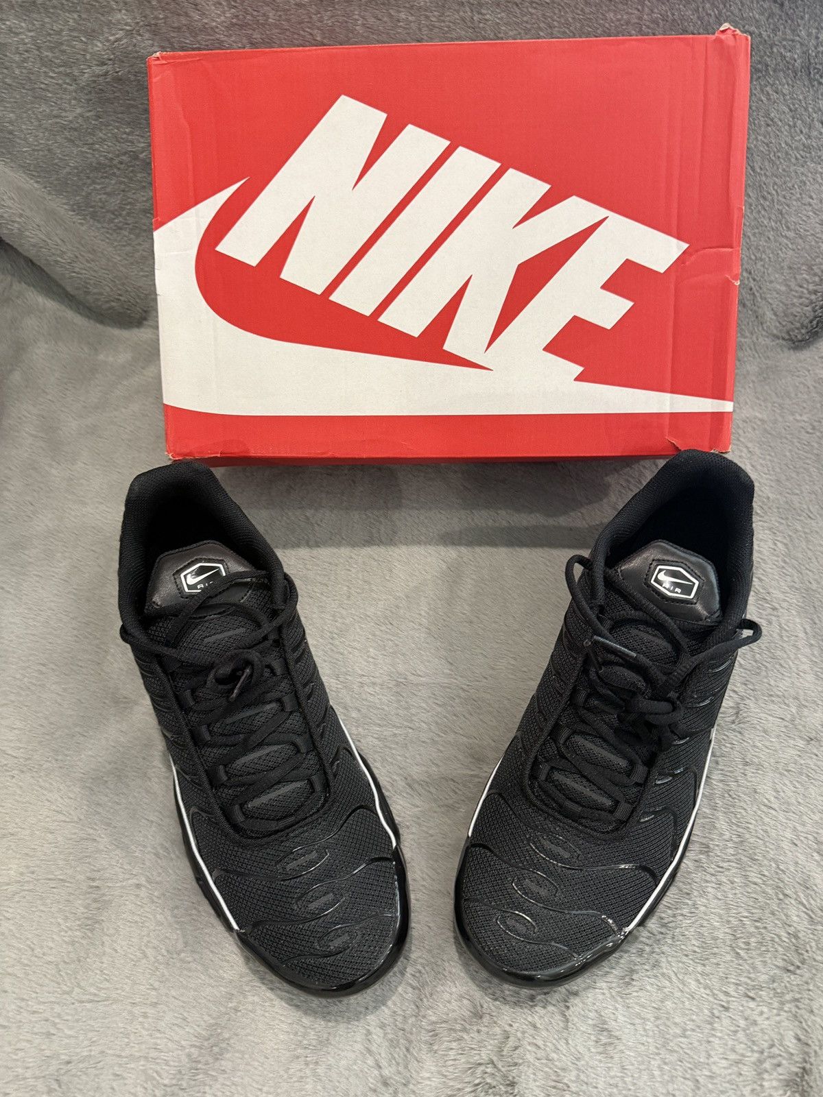 Nike Nike Air Max Plus OG Black Reflective PROMO SAMPLE DS OG ALL Size US 11 / EU 44 - 13 Thumbnail