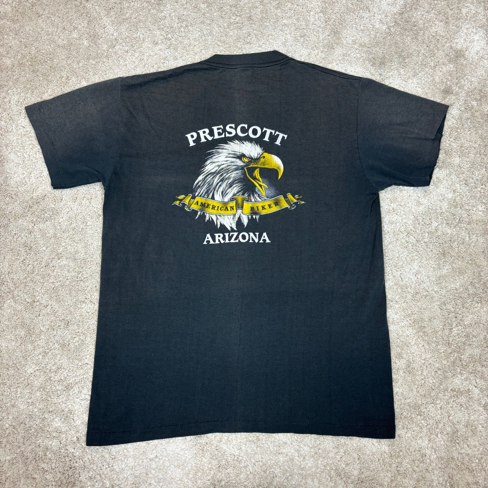Harley Davidson Vintage 80s Harley Davidson 3D Emblem T Shirt XL Faded Size US XL / EU 56 / 4 - 5 Thumbnail
