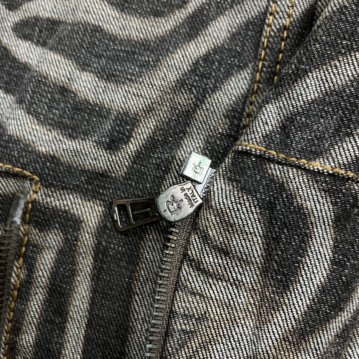 Hysteric Glamour × Tom Rebl Tom Rebl Zebra print denim pants Size US 33 - 12 Thumbnail