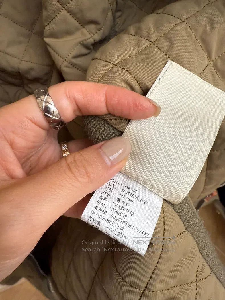 Hermes Hermes Solid Color Texture Knit Zip-Up Casual Jacket, Brow Size XS / US 0-2 / IT 36-38 - 7 Thumbnail