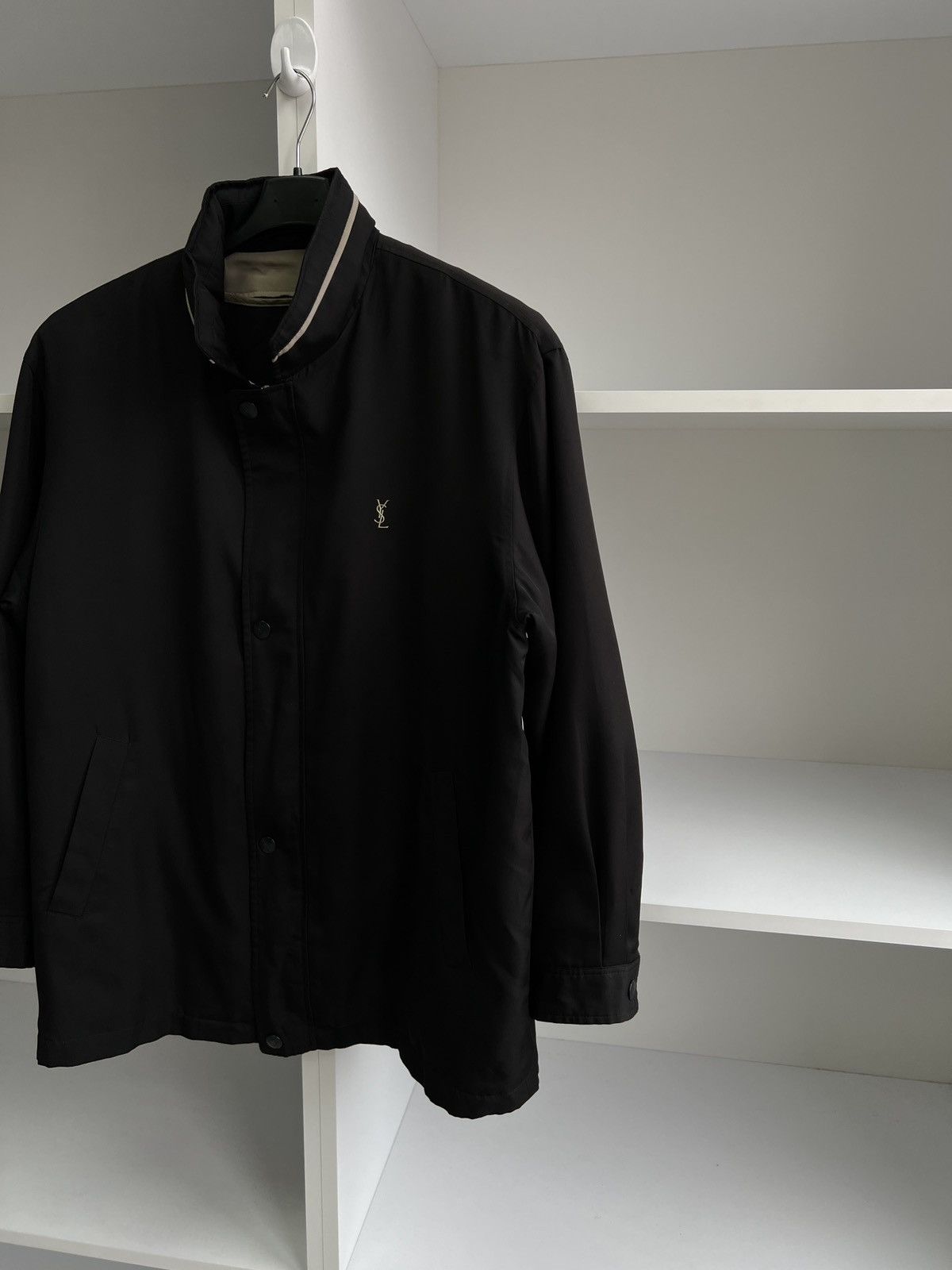 Vintage × Yves Saint Laurent Vintage Yves Saint Laurent Coat with vest YSL Size US L / EU 52-54 / 3 - 4 Thumbnail