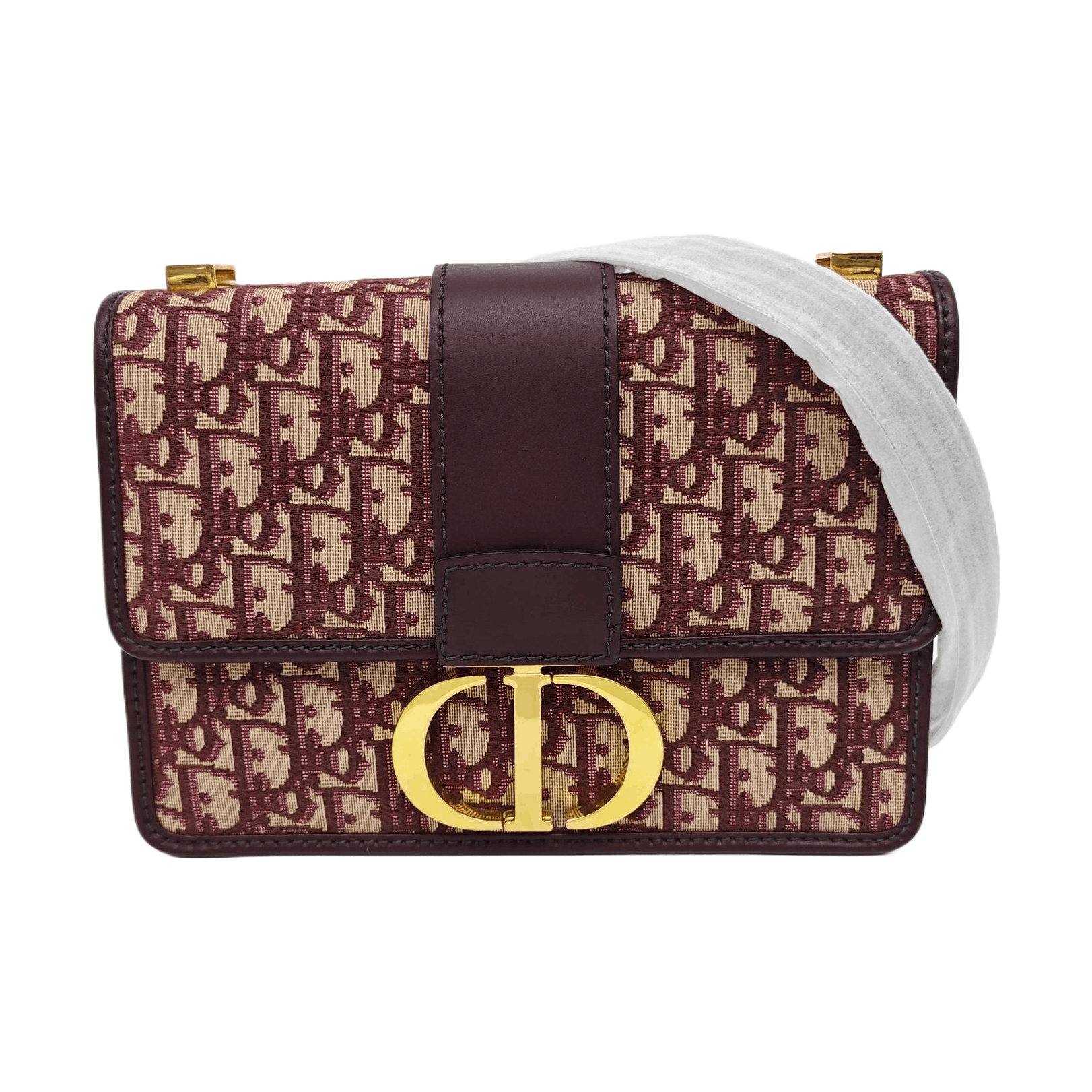 Dior Dior 30 Montaigne Oblique Canvas Shoulder Bag ONE SIZE Size ONE SIZE - 1 Thumbnail