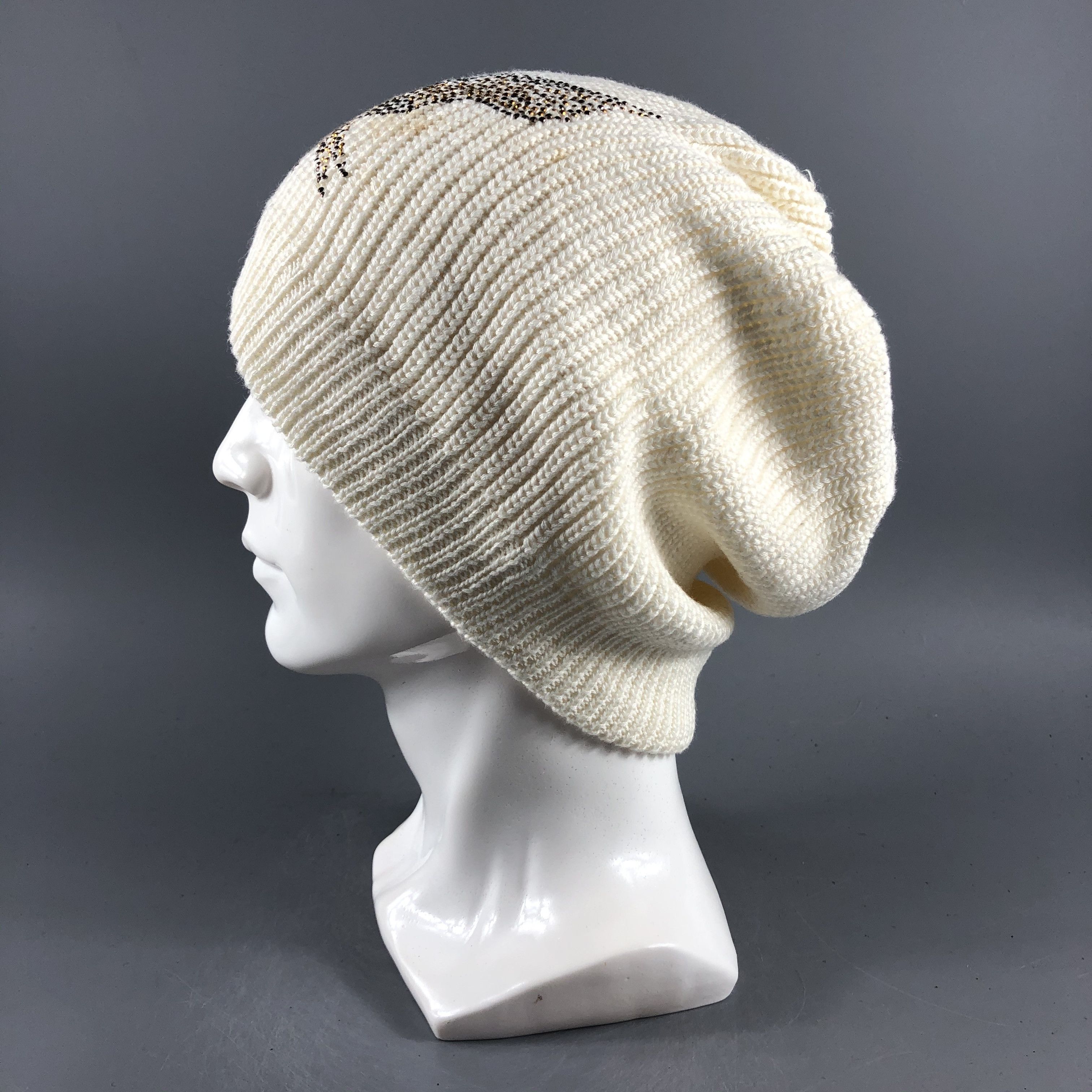 Japanese Brand × Vintage Unknown Cuffless Beanie Snow Hat Snow Cap -D316 Size ONE SIZE - 1 Thumbnail