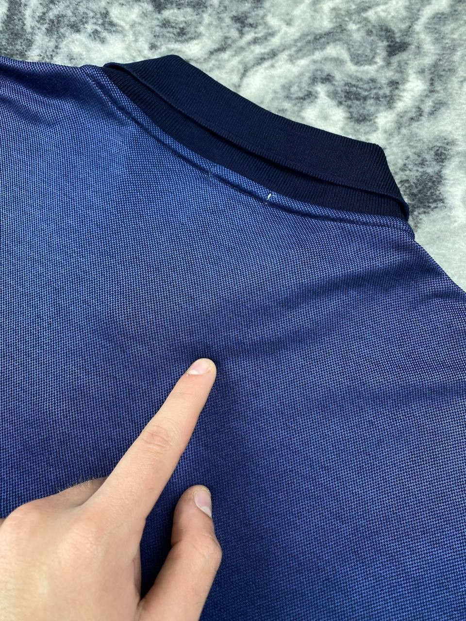 Lanvin Lanvin Polo Shirt Men Size XL Blue Size US XL / EU 56 / 4 - 15 Thumbnail