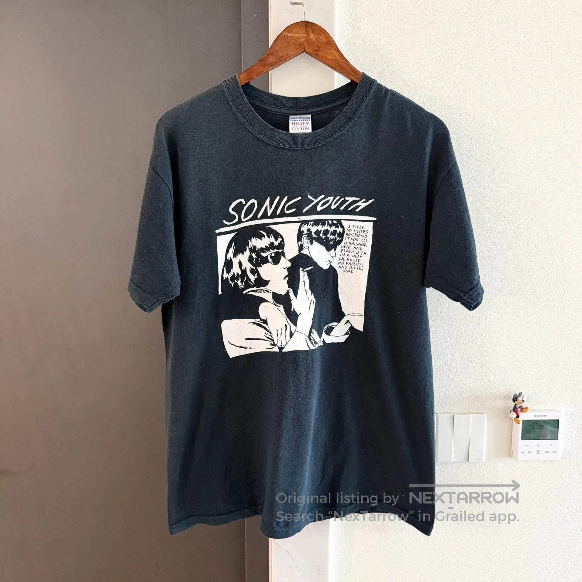 Vintage Vintage Sonic Youth Kurt Cobain Band Tee. Size US M / EU 48-50 / 2 - 1 Thumbnail