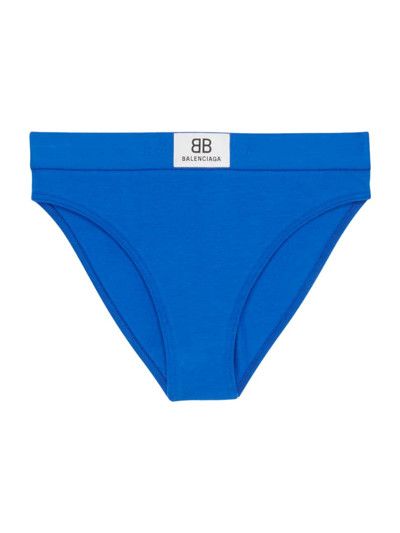 Balenciaga o1mt1gz0624 Size: S / Patch Brief in Blue Size ONE SIZE - 1 Preview