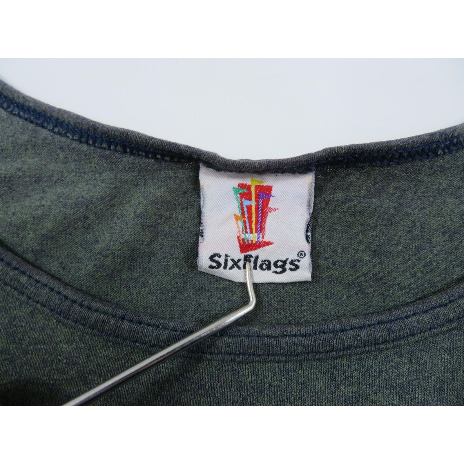 Other Marvin the Martian Six Flags Tank Top Green Sz XL? 1990s Size US XL / EU 56 / 4 - 4 Thumbnail