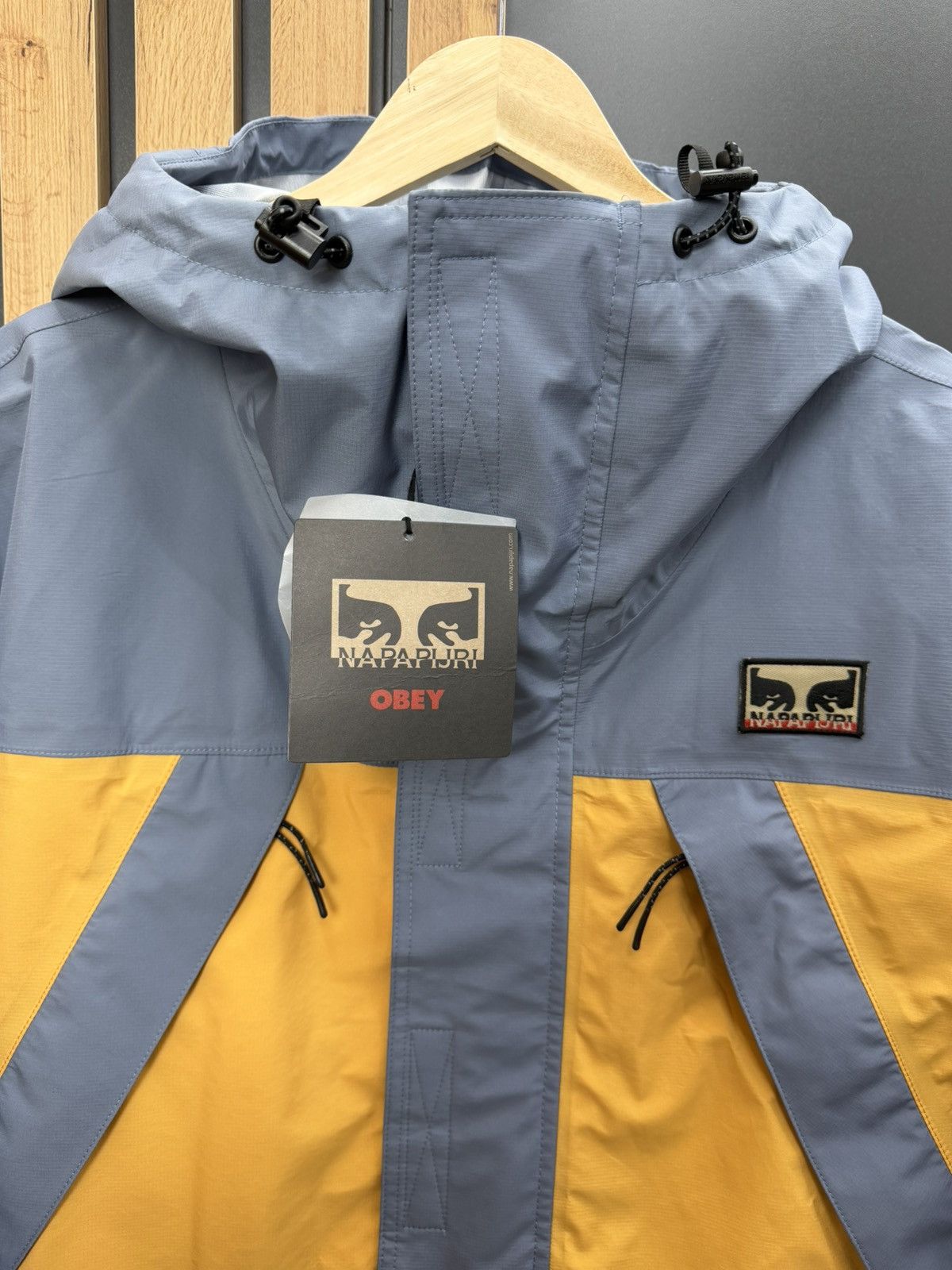 Napapijri Napapijri x Obey Eposh Shell Jacket Men’s Size L Size US L / EU 52-54 / 3 - 5 Thumbnail