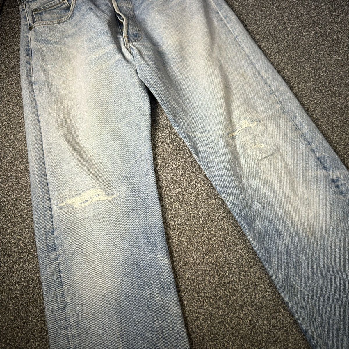 Levi's Vintage Clothing 🔥🇺🇸 Vintage Levis 501 Classic Aging Distressed Denim Size US 33 - 4 Thumbnail