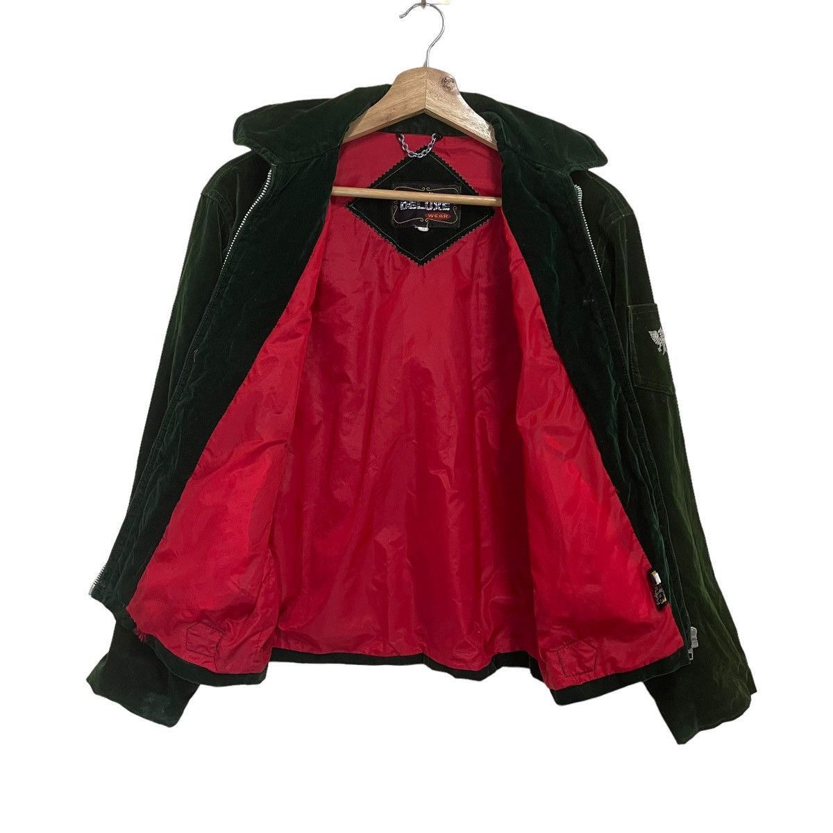 Japanese Brand × Vintage SSK DELUXE SUKAJAN VELVET JACKET Size US S / EU 44-46 / 1 - 9 Thumbnail