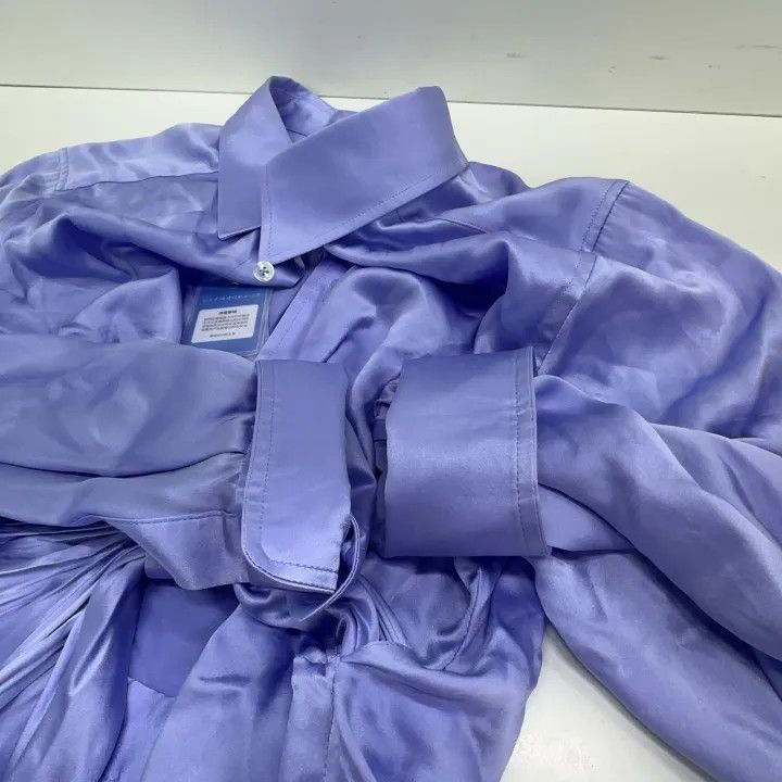 Alexander Wang Alexander Wang SS23 Button-Up Shirt in Blue - Size S / US 4 / IT 40 - 7 Thumbnail