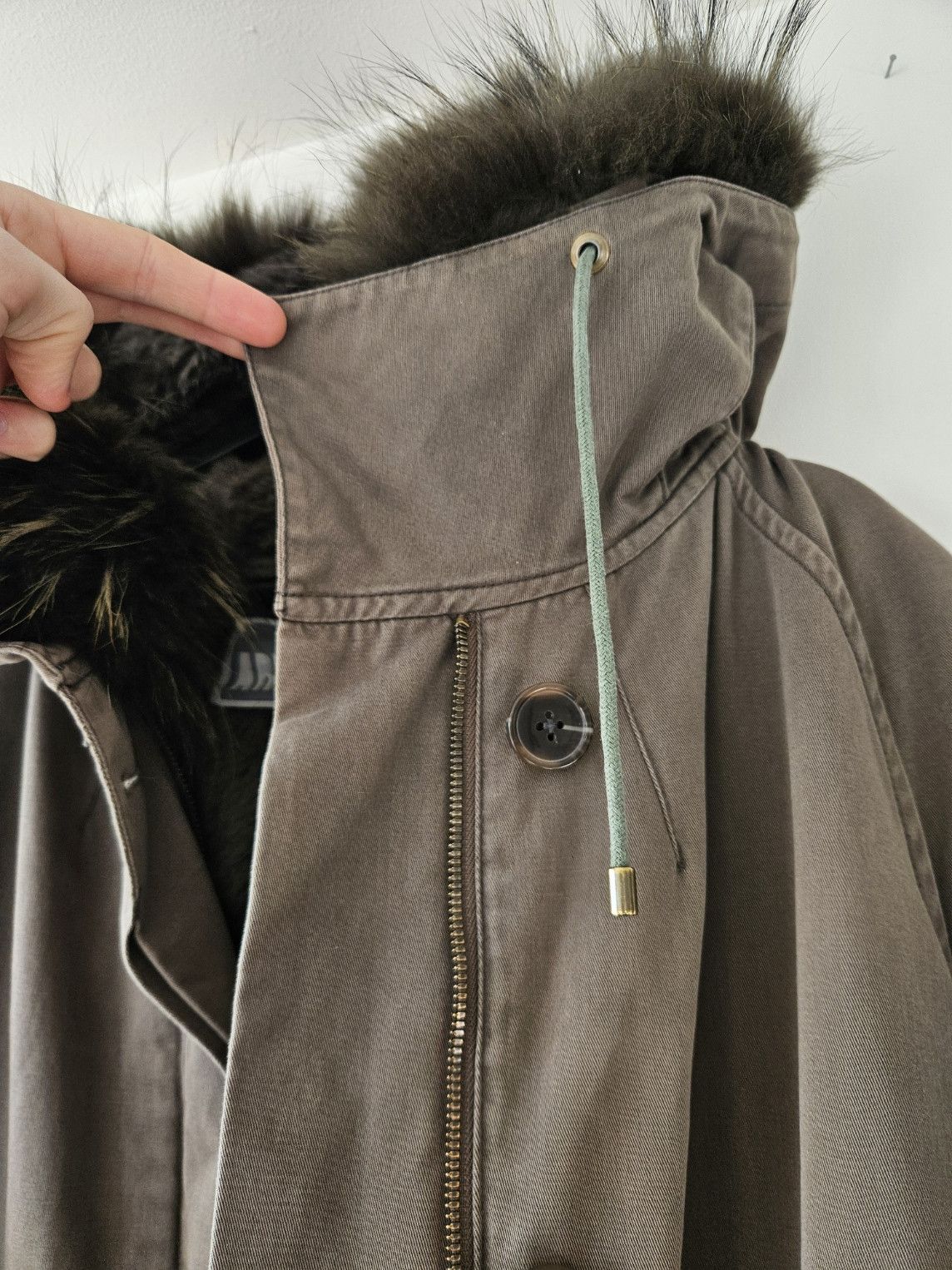 Yves Salomon Rabbit/ Raccon fur parka Size US M / EU 48-50 / 2 - 8 Thumbnail