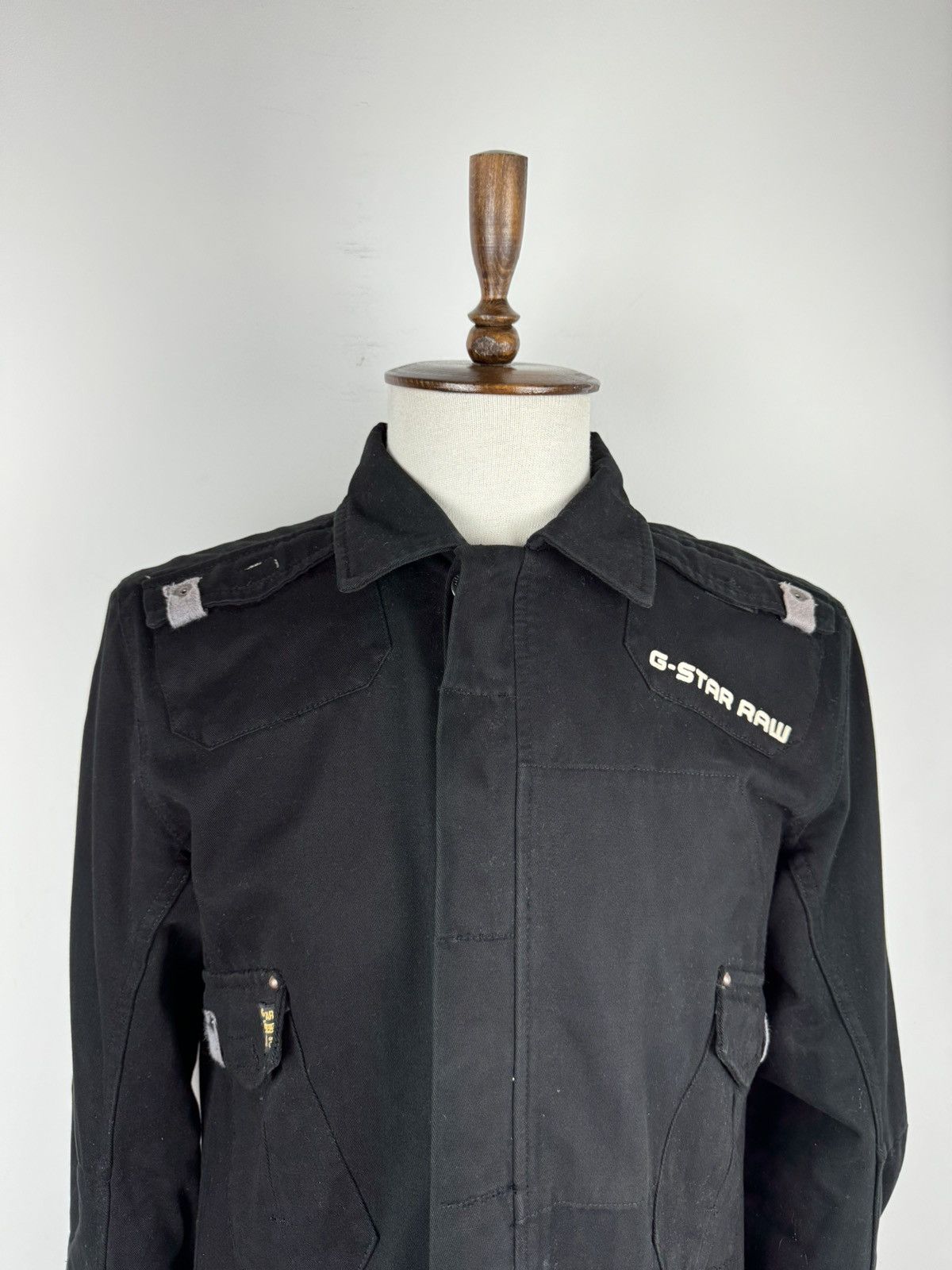 G-Star × Vintage Men’s Vintage G-Star Raw Military Style Jacket size L Size US L / EU 52-54 / 3 - 2 Thumbnail