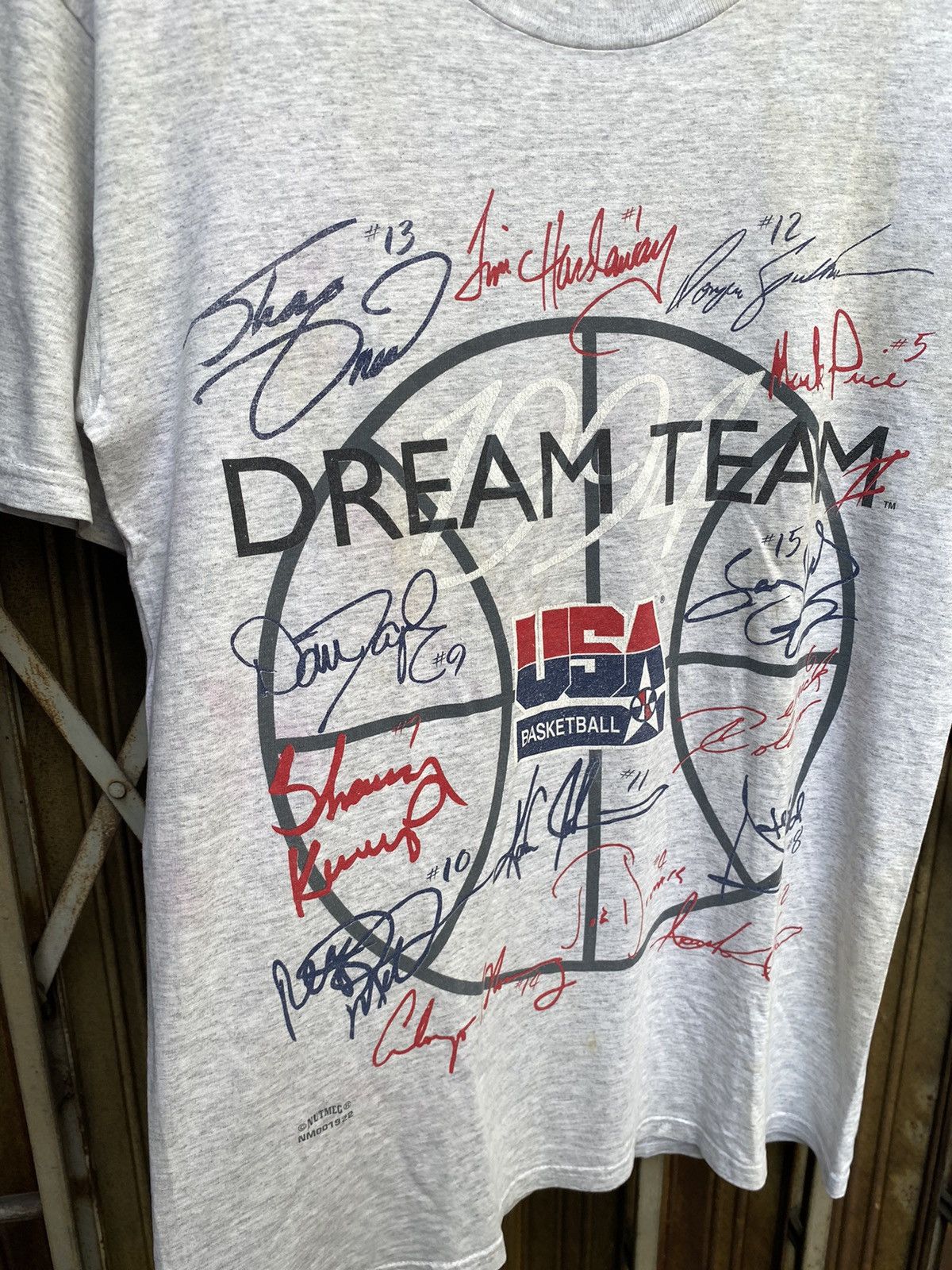 Nutmeg Vintage Nutmeg USA Basketball Dream Team Size US M / EU 48-50 / 2 - 3 Thumbnail