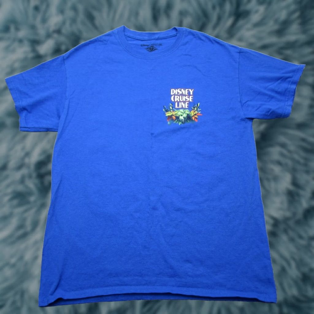 Disney Disney Shirt Mens Medium Blue Mickey Bahamas Disney Cruz Line Crew Short Sleeve Size US M / EU 48-50 / 2 - 1 Thumbnail