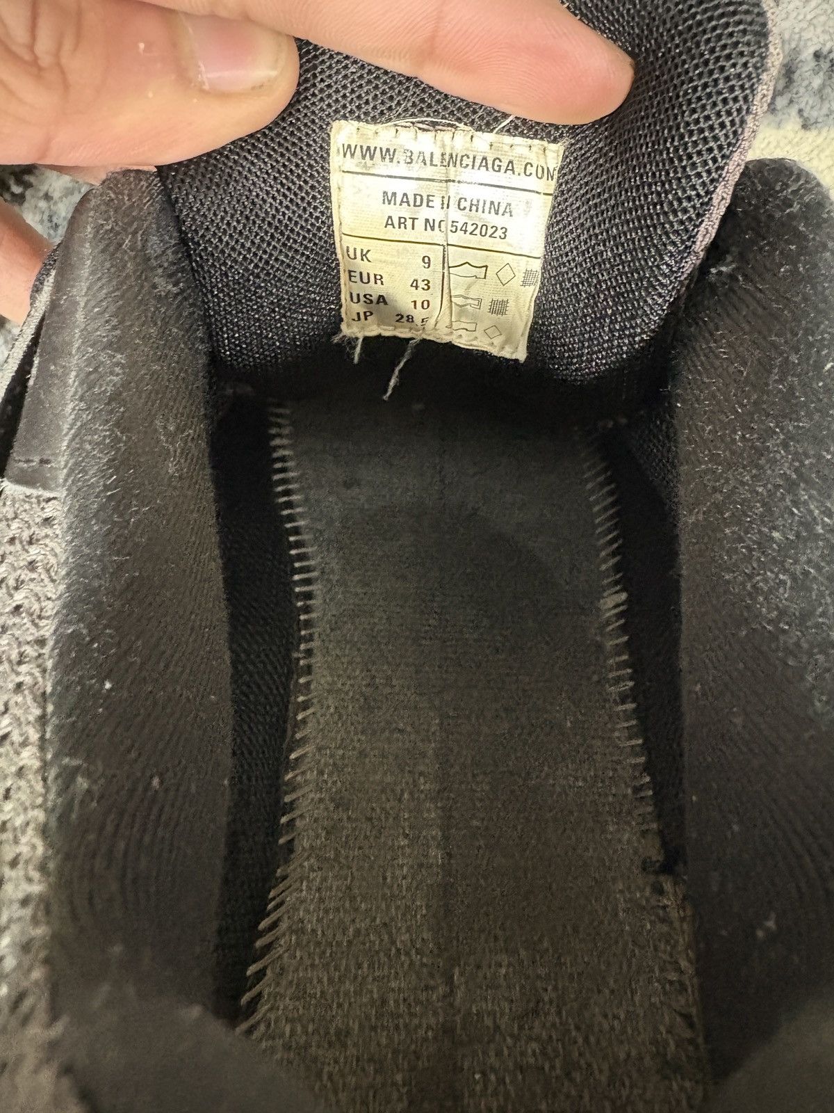 Balenciaga Balenciaga tracks size 10US/45EU Size US 10 / EU 43 - 7 Thumbnail