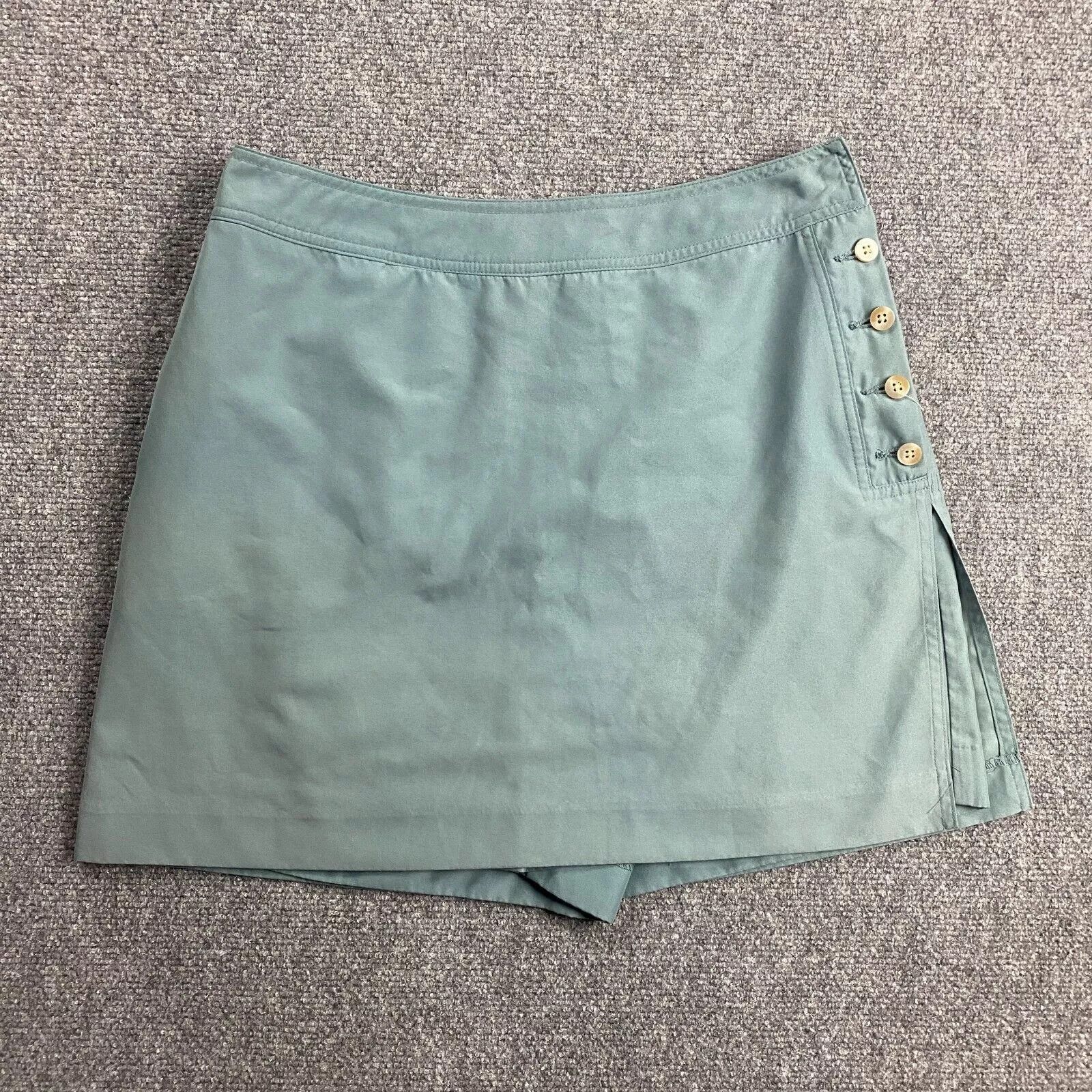 Izod × Vintage Vintage Izod Skort Women's 12 Blue Golf Button Fly Size 34" / US 12 / IT 48 - 1 Thumbnail