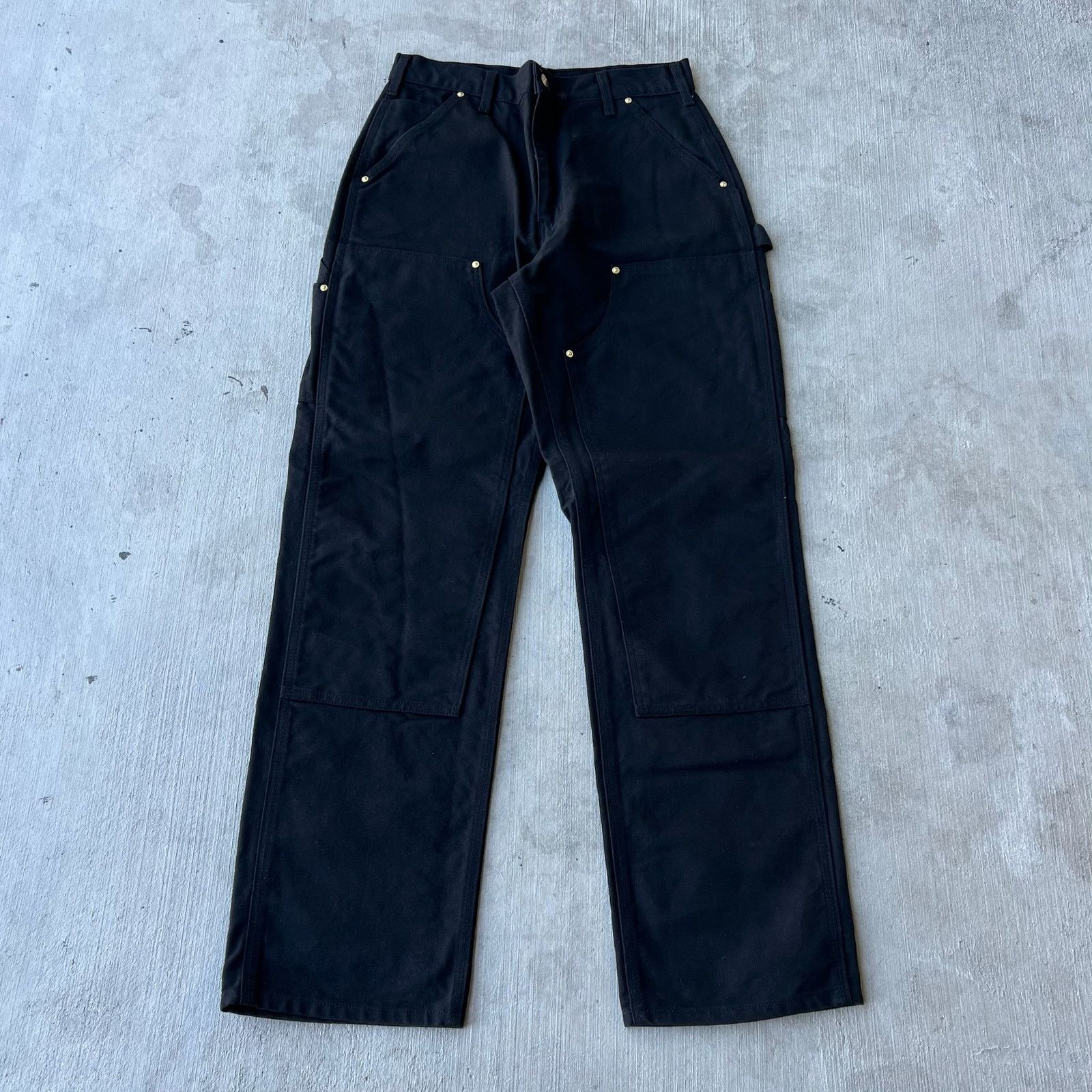 Carhartt × Vintage Carhartt black double knee work wear carpenter pants Size US 30 / EU 46 - 1 Thumbnail