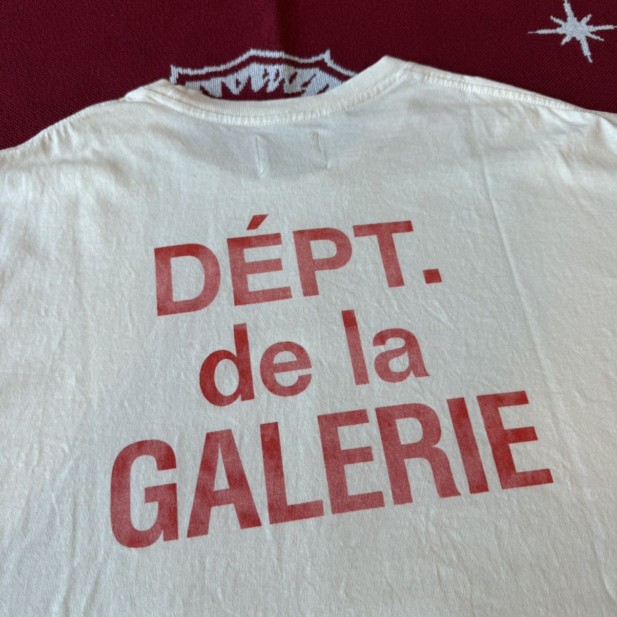 Gallery Dept. Gallery Dept. Vintage French Tee Cream White Size XL Size US XL / EU 56 / 4 - 7 Thumbnail