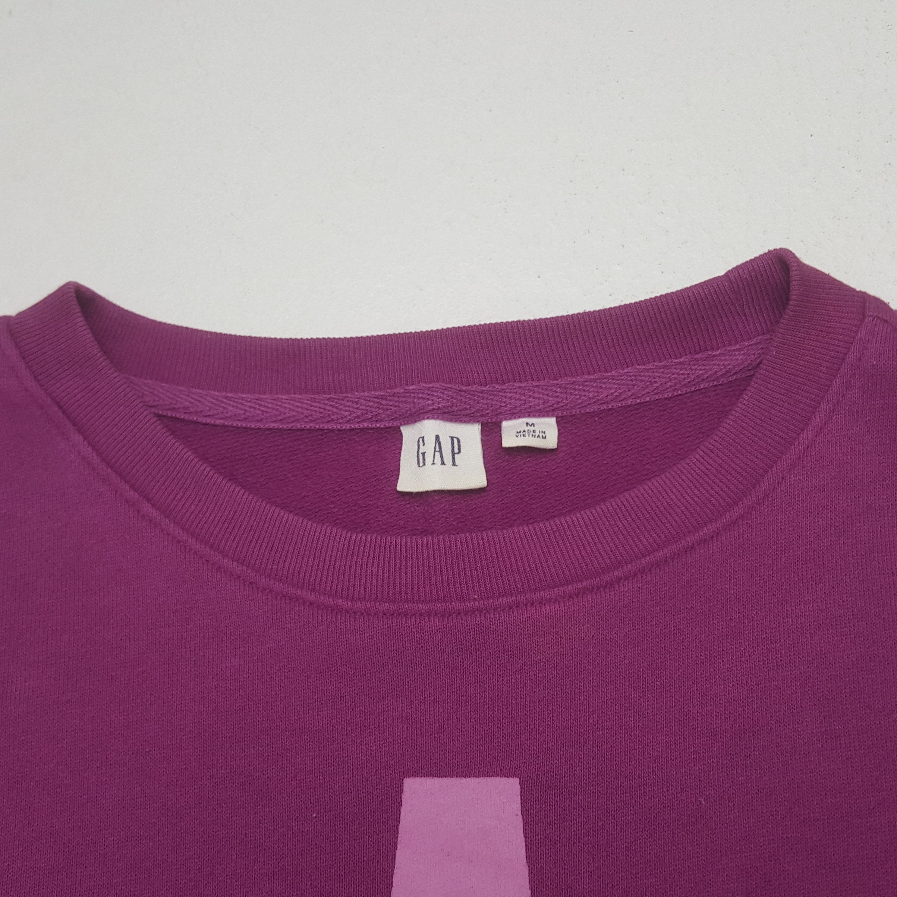 Gap Vintage GAP Big Logo Sweatshirt Size M / US 6-8 / IT 42-44 - 4 Thumbnail