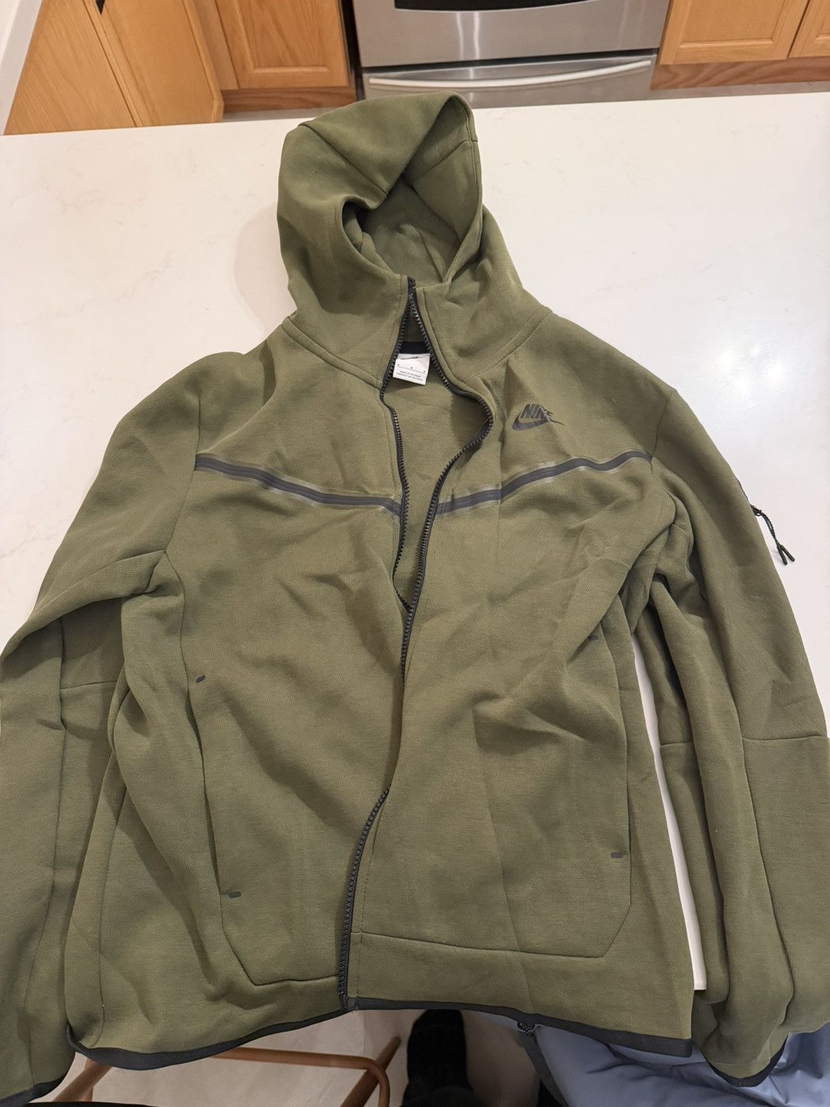 Nike Nike tech jacket green Size US M / EU 48-50 / 2 - 1 Thumbnail