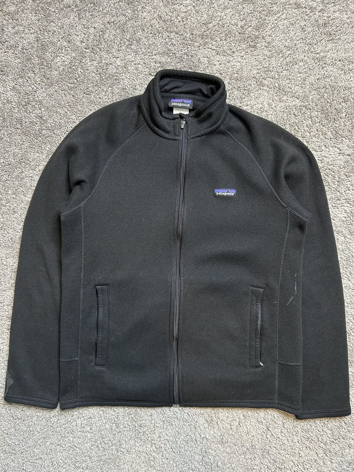Patagonia Vintage 90s Patagonia Better Sweater Zip Up Black Size US M / EU 48-50 / 2 - 1 Thumbnail