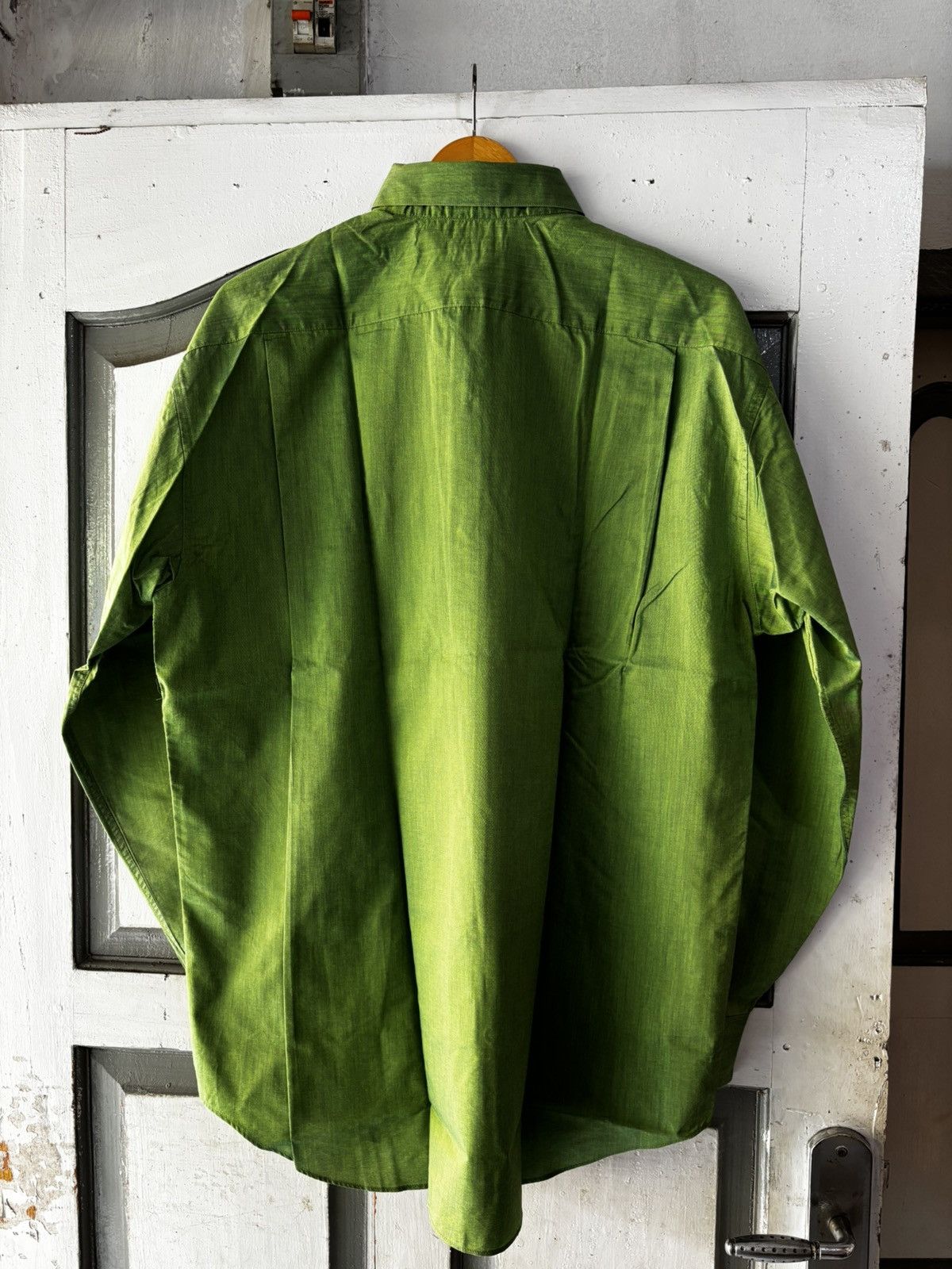 JUN MEN Vintage 90s JUN MEN Green Shirts Size US L / EU 52-54 / 3 - 2 Thumbnail