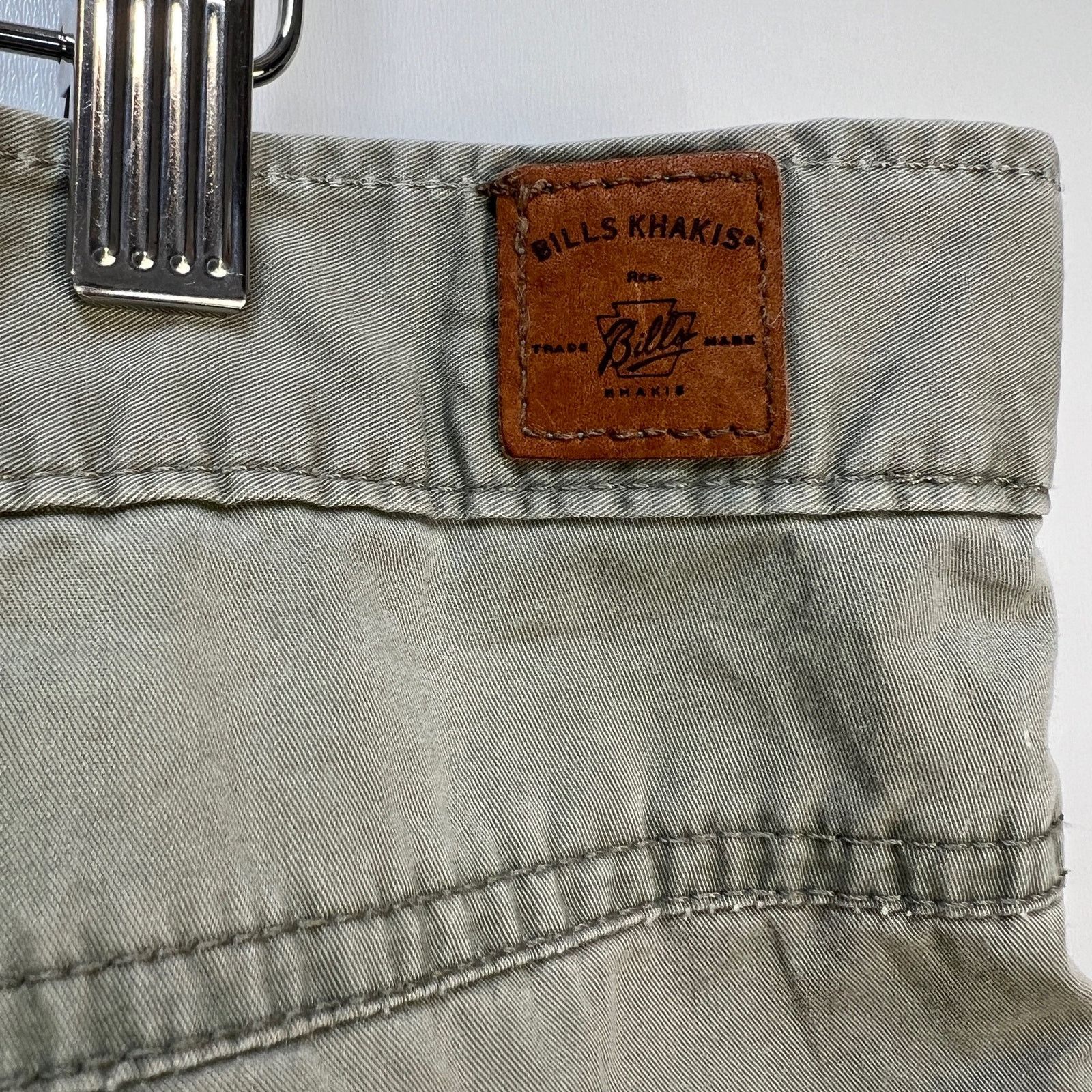 Other Bill’s Khakis Pants Classic Fit Broken In Twill Green Size US 42 / EU 58 - 6 Thumbnail
