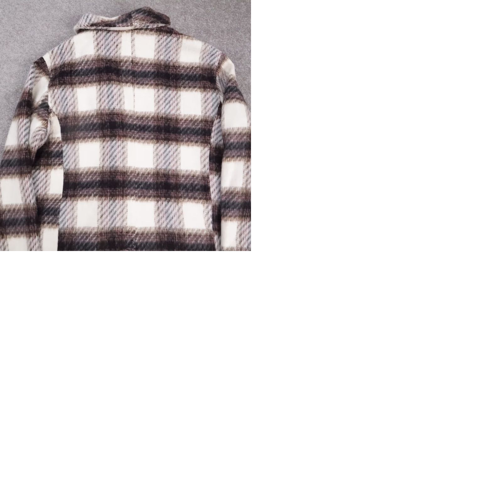 Anthropologie Anthropologie Avec Les Filles L Multicolor Plaid Double Breasted Coat Button Lined Casual Fall Winter Women Size L / US 10 / IT 46 - 9 Thumbnail