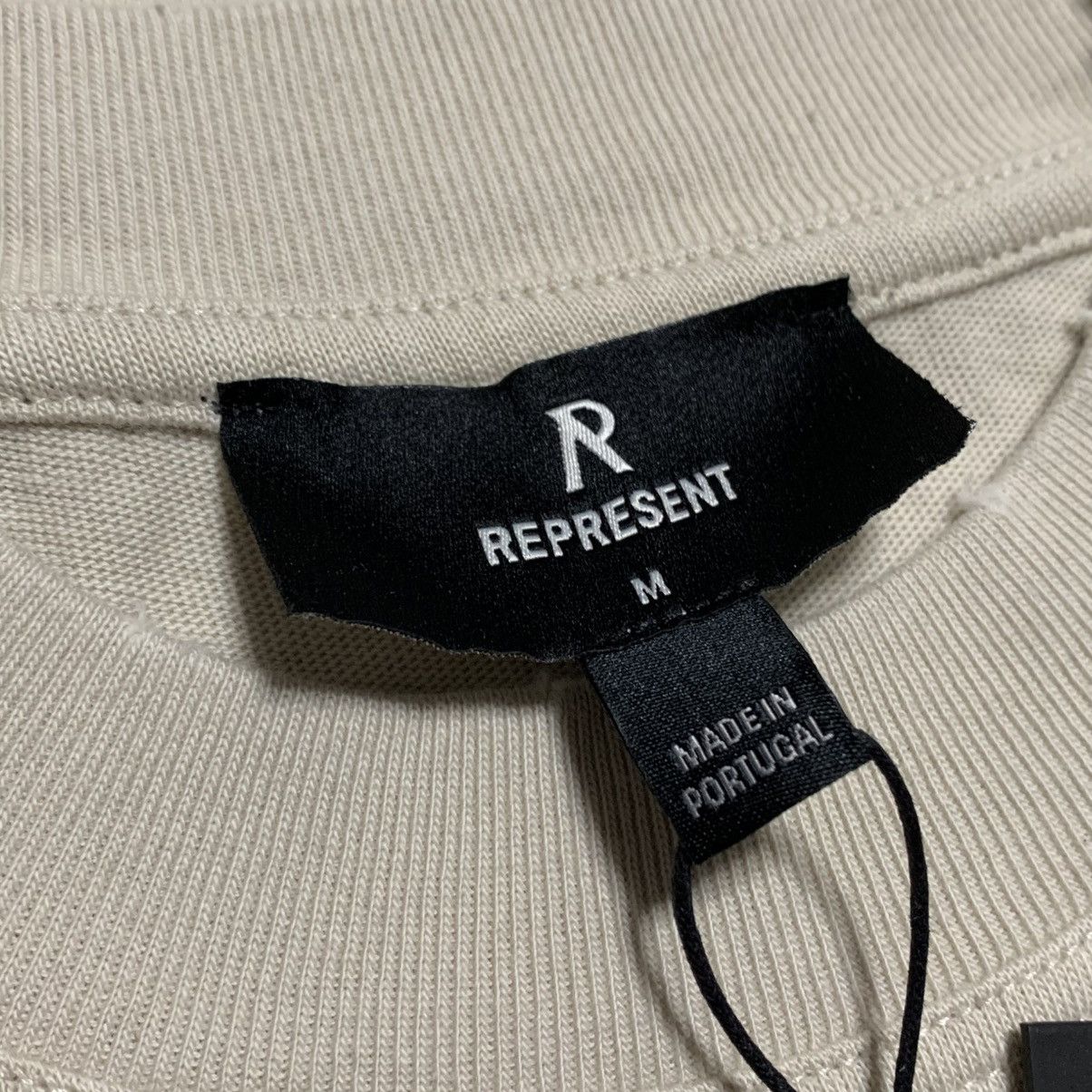 Represent Clo. Represent Medium Shark Vintage White Tee Only The Strong Size US M / EU 48-50 / 2 - 5 Thumbnail
