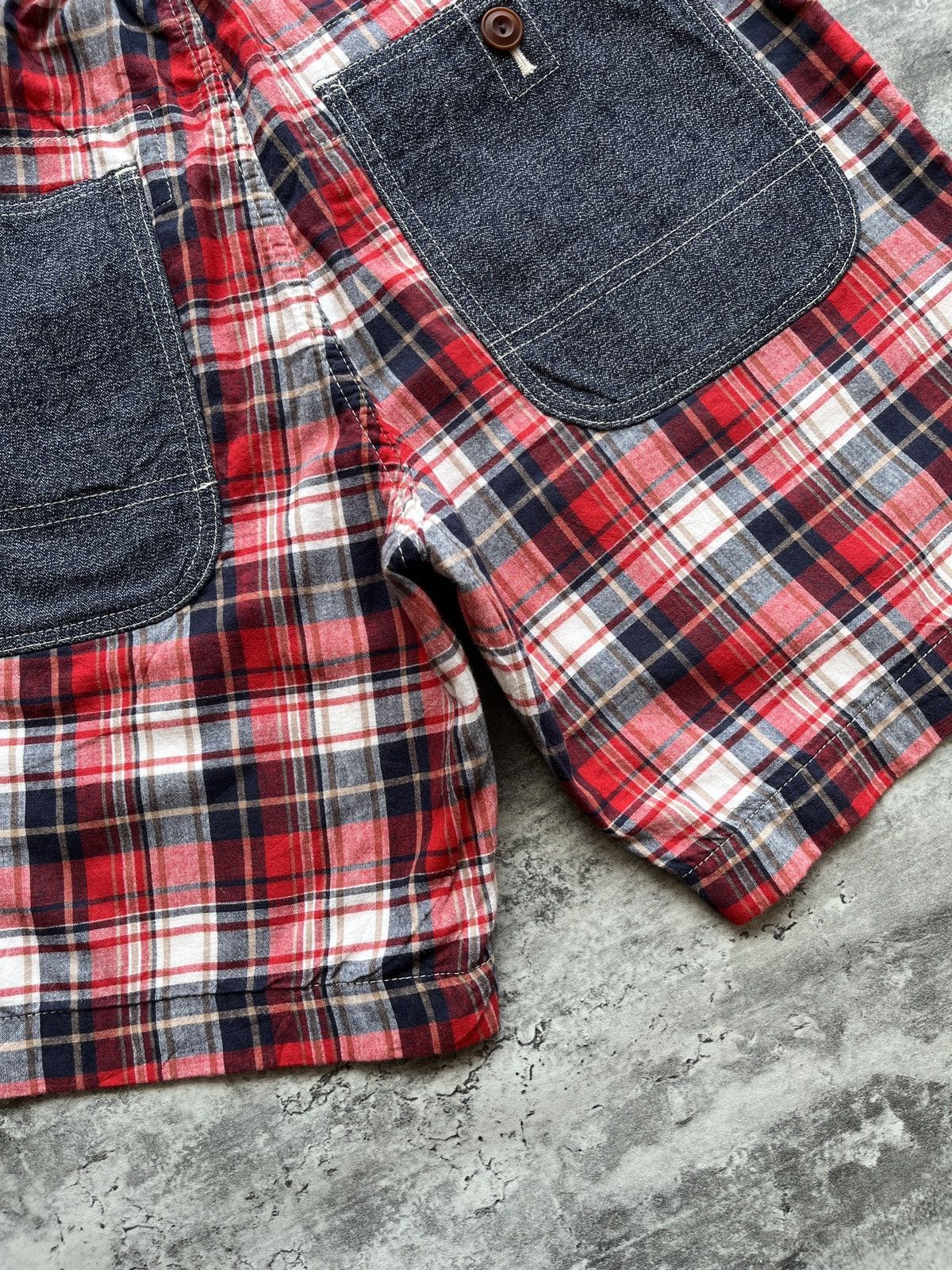 Comme des Garcons EYE Junya Watanabe Comme Des Garcons Plaid Shorts Size US 29 - 14 Thumbnail