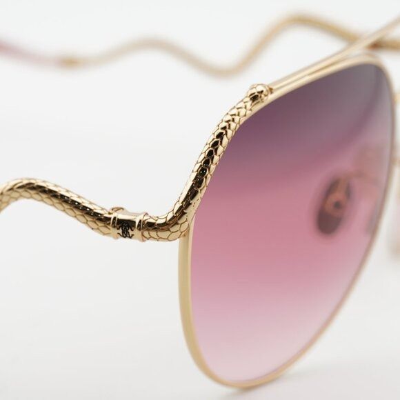 Roberto Cavalli SRC090M 300K Aviator Sunglasses - Gold/Pink Roberto Cavalli SRC090M 300K 65 Sunglasses | Bassol Optic  main image 3