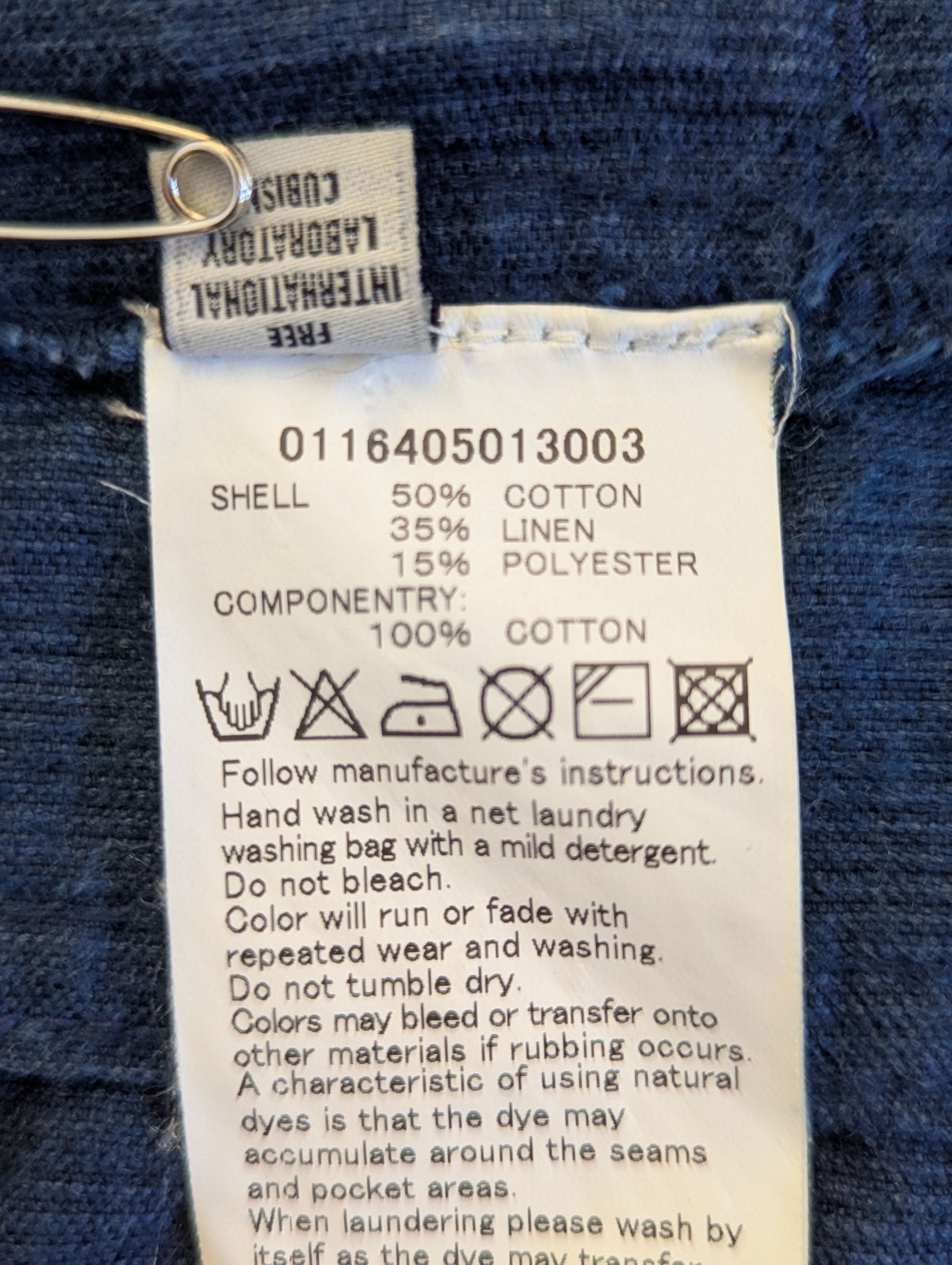 Visvim Visvim 101 Jacket N.D. (Natural Dye) Slub Indigo Size US S / EU 44-46 / 1 - 7 Thumbnail