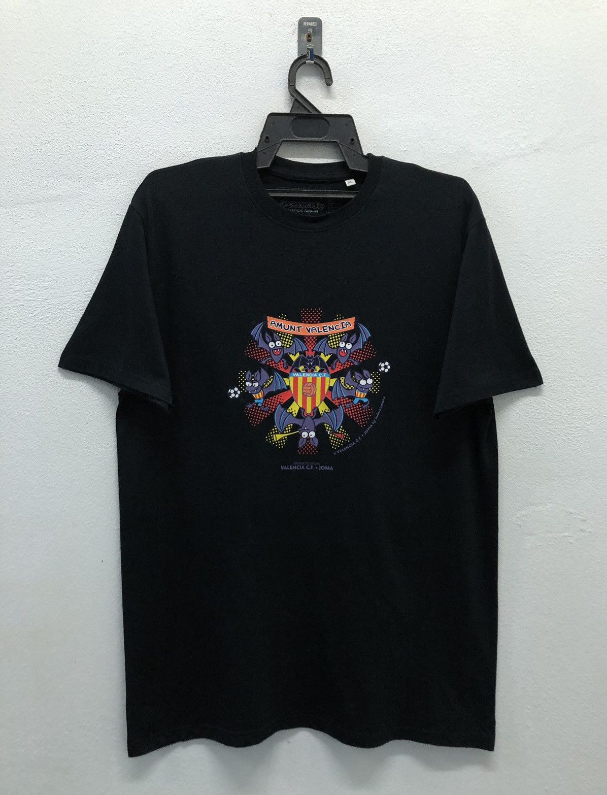 Vintage Kukuxumusu Marrazki Fabrika Valencia C.F. + Joma T-Shirt Size US XL / EU 56 / 4 - 1 Thumbnail