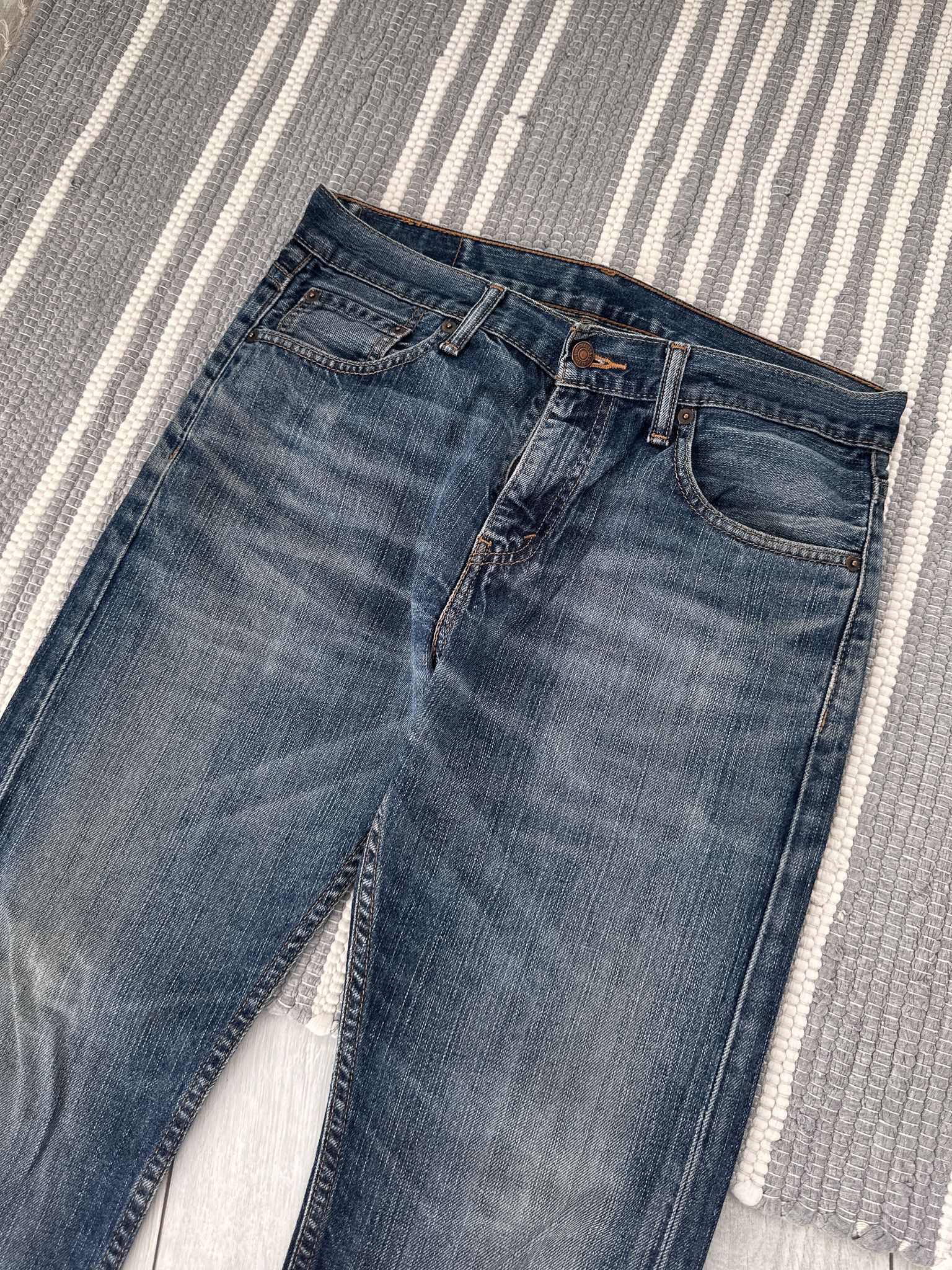 Levi's Vintage Levis 508 Blue Denim Pants Jeans Size US 30 / EU 46 - 3 Thumbnail