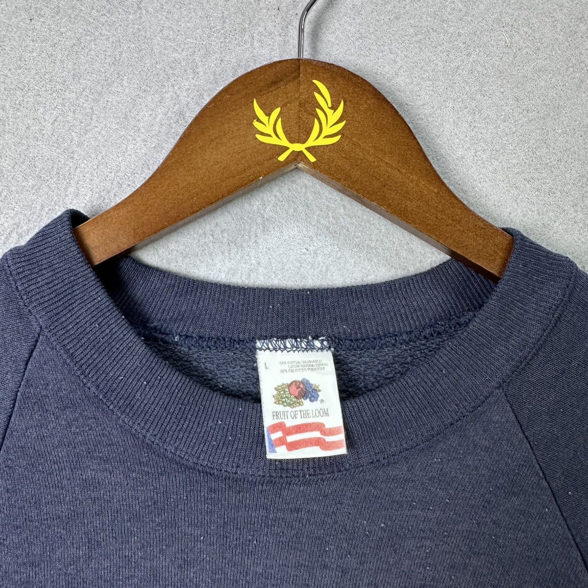 Vintage Vintage 90s USA Made Fruit of the Loom Sweatshirt Size US L / EU 52-54 / 3 - 3 Thumbnail