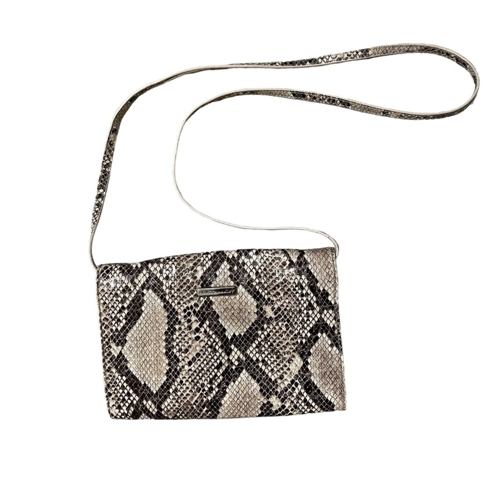 Rebecca Minkoff Rebecca Minkoff Snake Print MAB Crossbody Leather Purse Size ONE SIZE - 3 Thumbnail