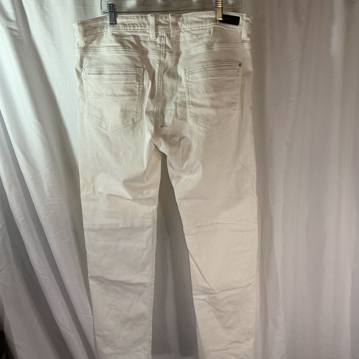 Karl Lagerfeld Karl Lagerfeld Paris Jeans Mens 36 White Slim Straight Size US 36 / EU 52 - 3 Thumbnail