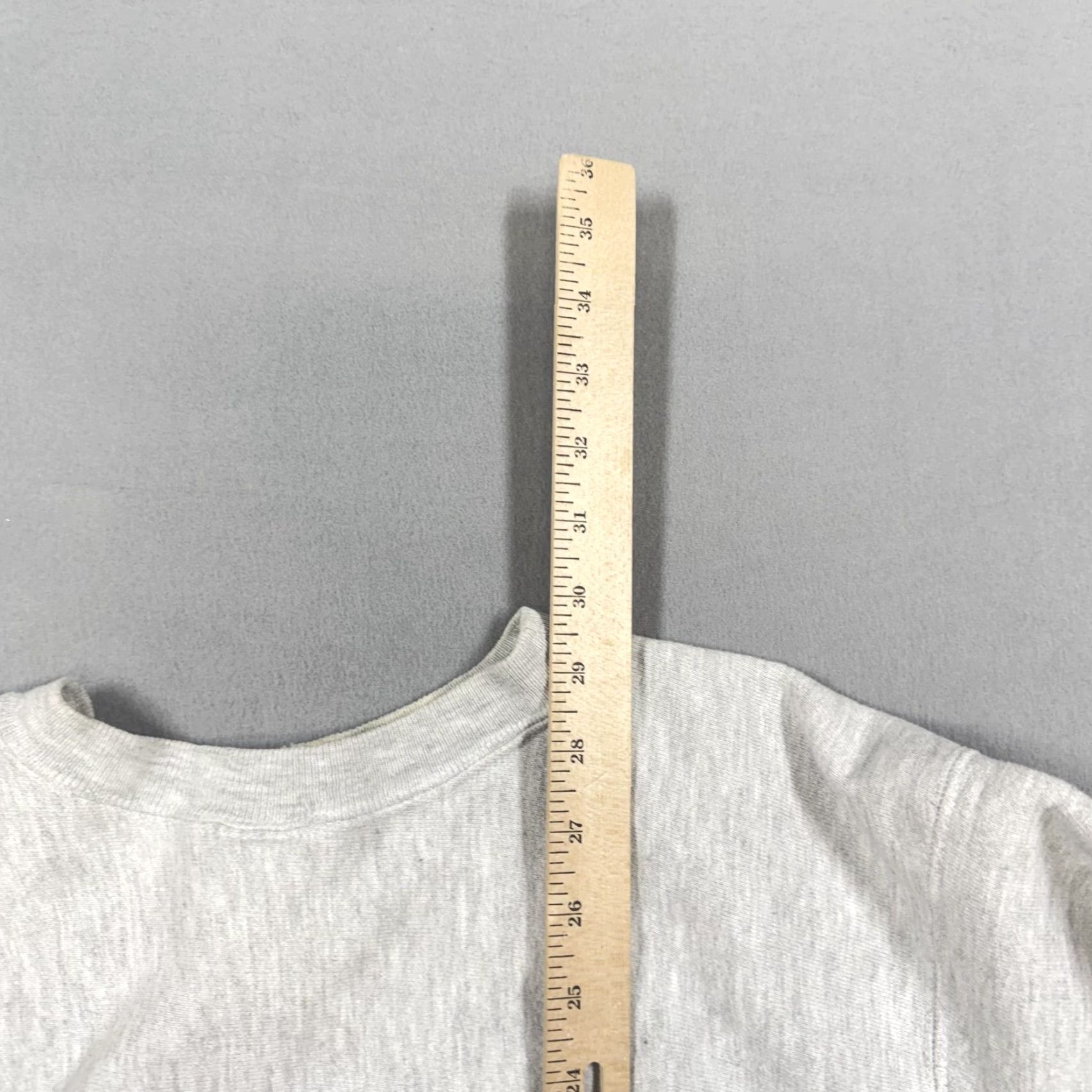 Champion Champion Sweatshirt Mens 2XL Gray Fleece Crewneck Reverse Weave Cable Guide Size US XXL / EU 58 / 5 - 6 Thumbnail