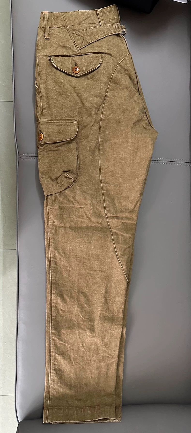 Freewheelers Freewheelers Brown Logging Pants Size US 32 / EU 48 - 3 Thumbnail
